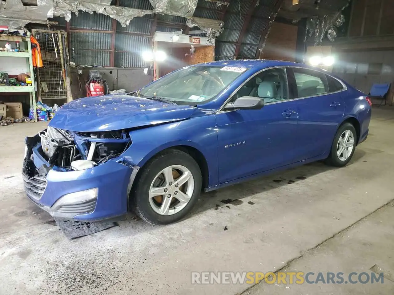 1 Photograph of a damaged car 1G1ZC5ST3PF234023 CHEVROLET MALIBU 2023