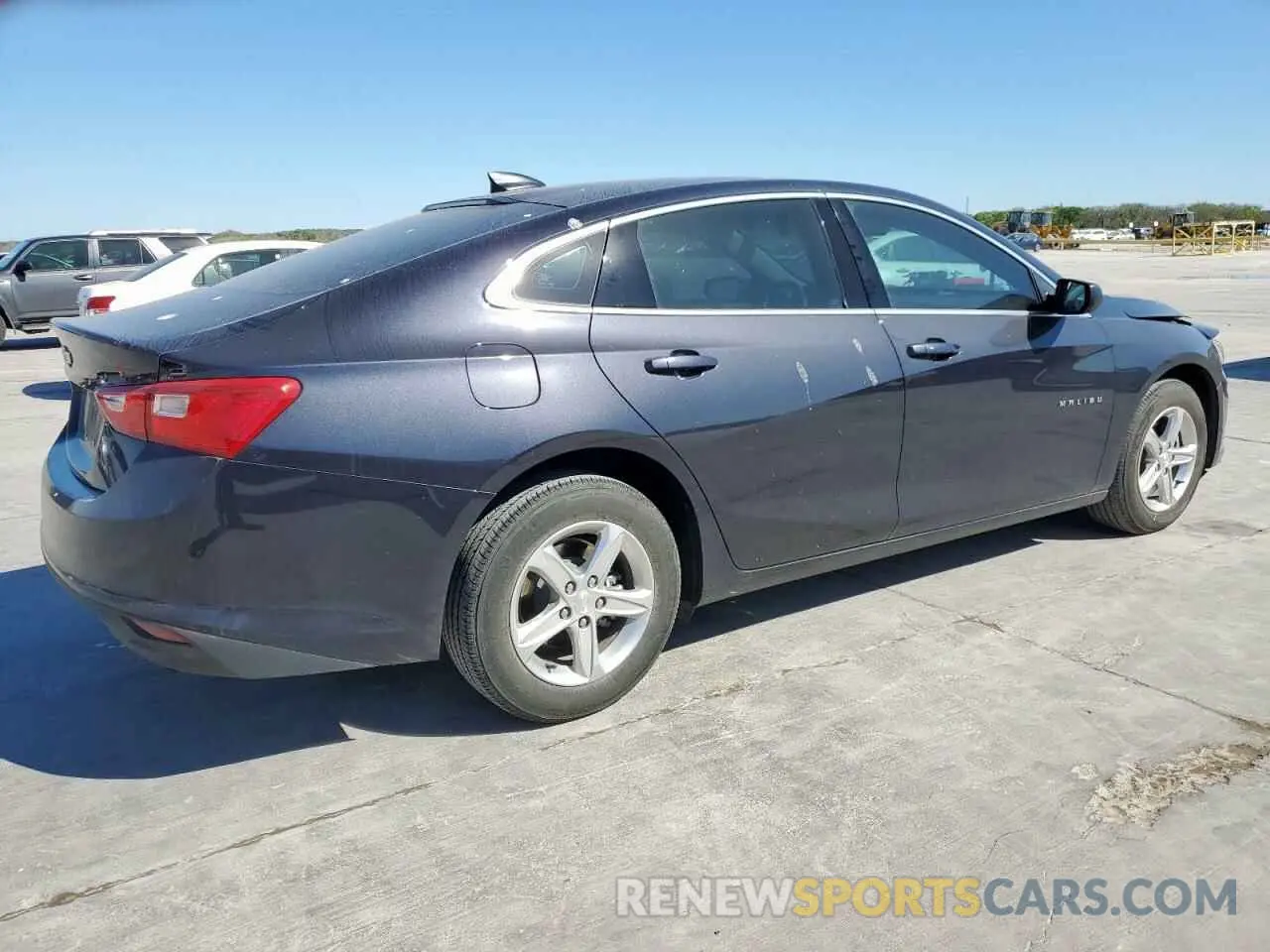 3 Photograph of a damaged car 1G1ZC5ST4PF118233 CHEVROLET MALIBU 2023