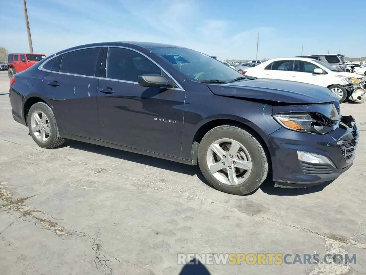 4 Photograph of a damaged car 1G1ZC5ST4PF118233 CHEVROLET MALIBU 2023