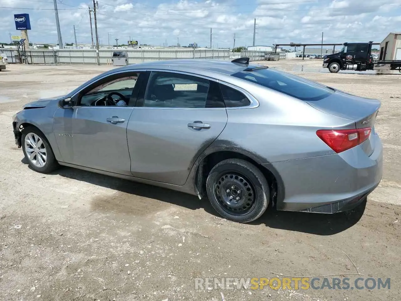 2 Photograph of a damaged car 1G1ZC5ST4PF158442 CHEVROLET MALIBU 2023