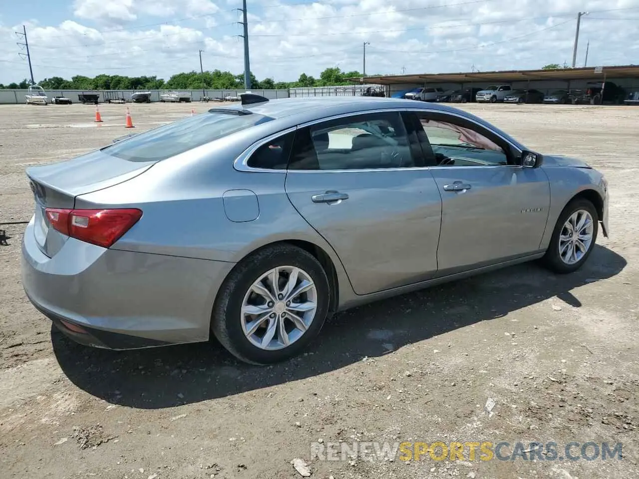 3 Photograph of a damaged car 1G1ZC5ST4PF158442 CHEVROLET MALIBU 2023