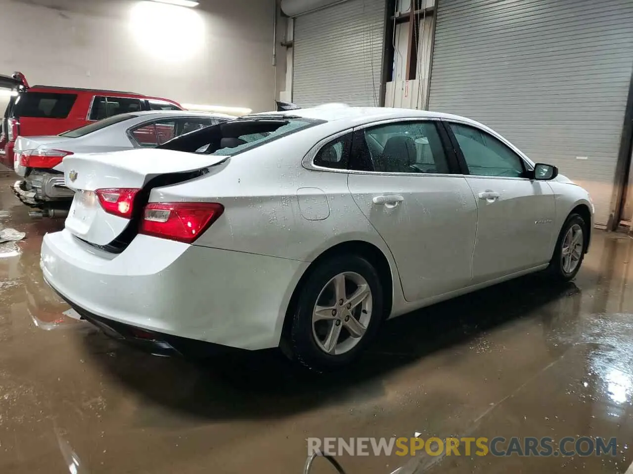 3 Photograph of a damaged car 1G1ZC5ST4PF160045 CHEVROLET MALIBU 2023
