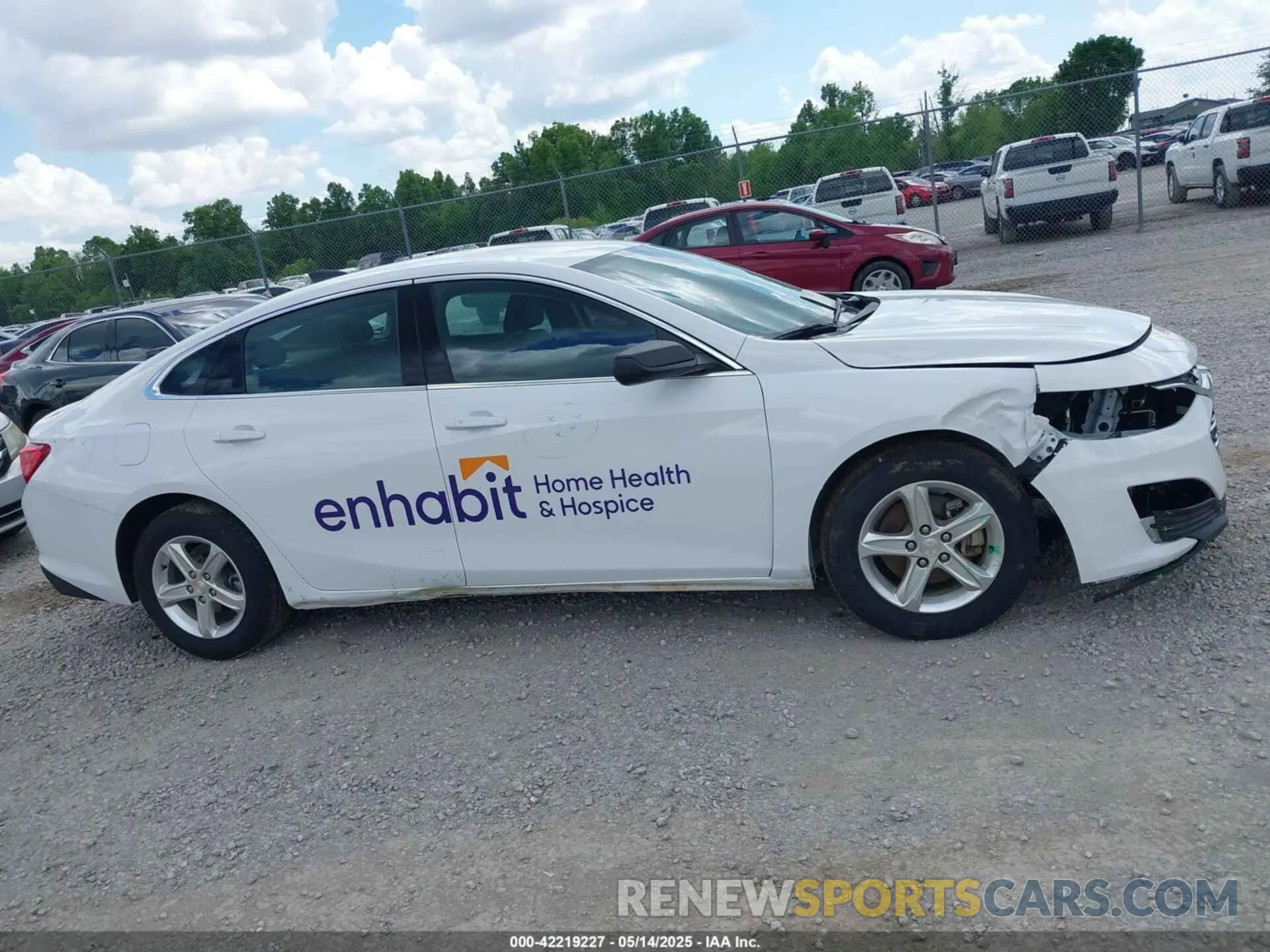 14 Photograph of a damaged car 1G1ZC5ST4PF213729 CHEVROLET MALIBU 2023