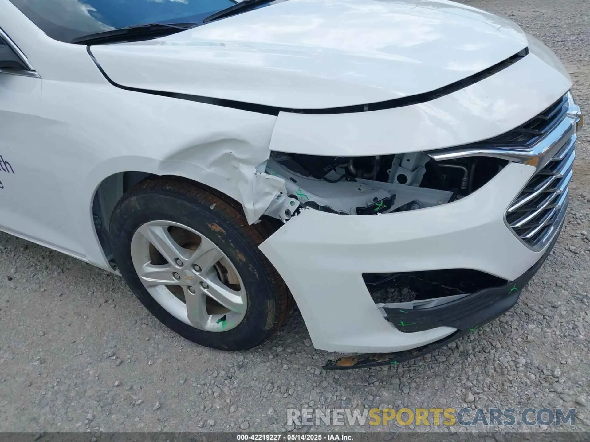 6 Photograph of a damaged car 1G1ZC5ST4PF213729 CHEVROLET MALIBU 2023