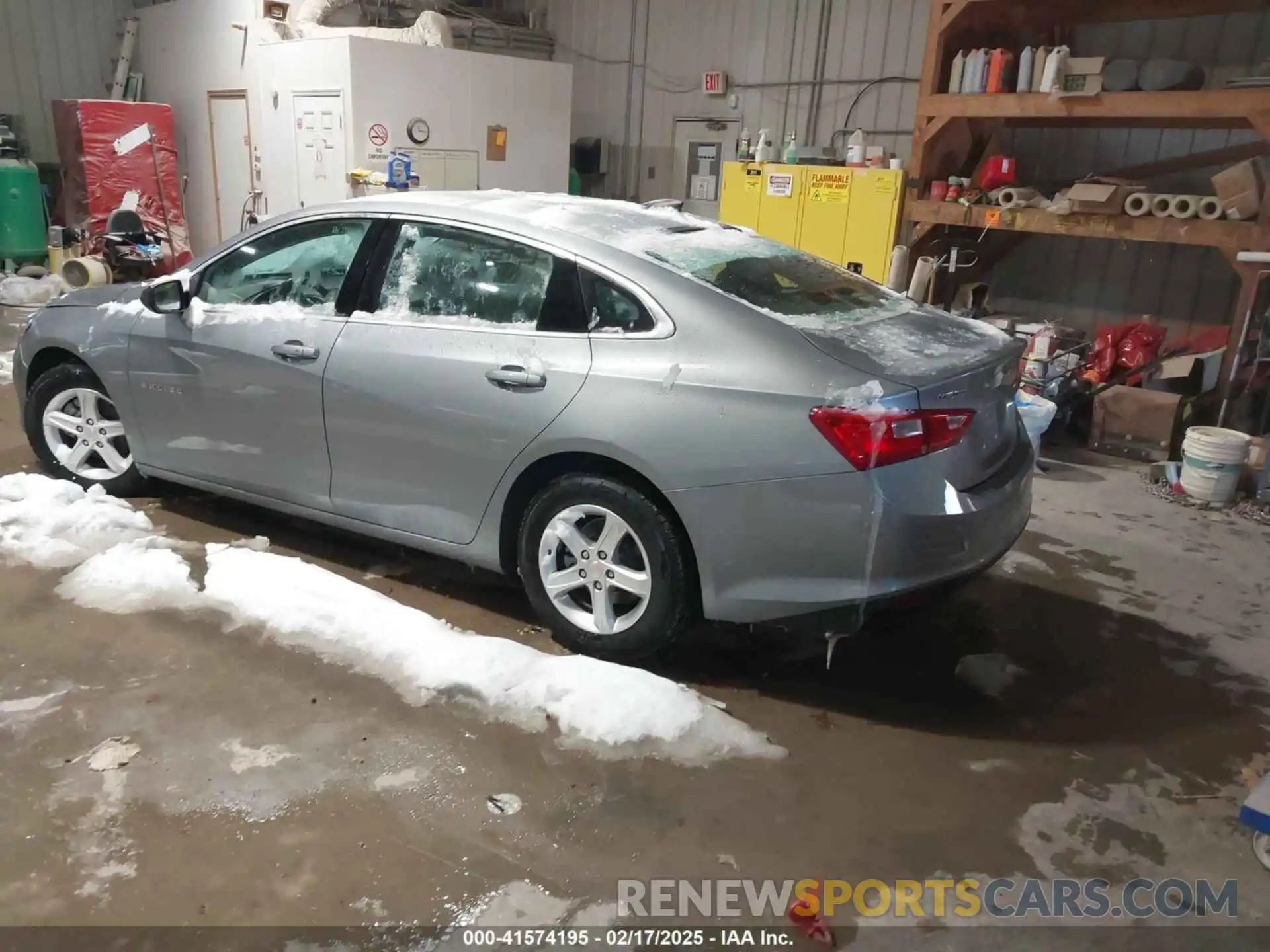 3 Photograph of a damaged car 1G1ZC5ST4PF249386 CHEVROLET MALIBU 2023