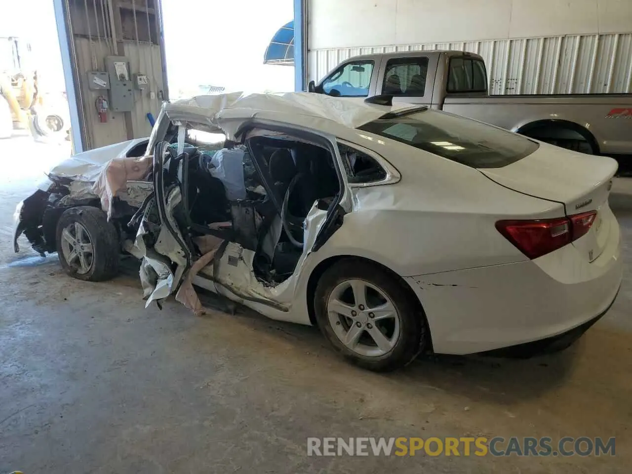 2 Photograph of a damaged car 1G1ZC5ST5PF129290 CHEVROLET MALIBU 2023