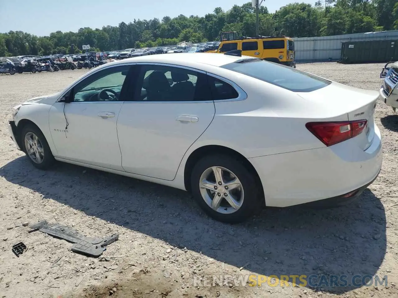 2 Photograph of a damaged car 1G1ZC5ST5PF239711 CHEVROLET MALIBU 2023