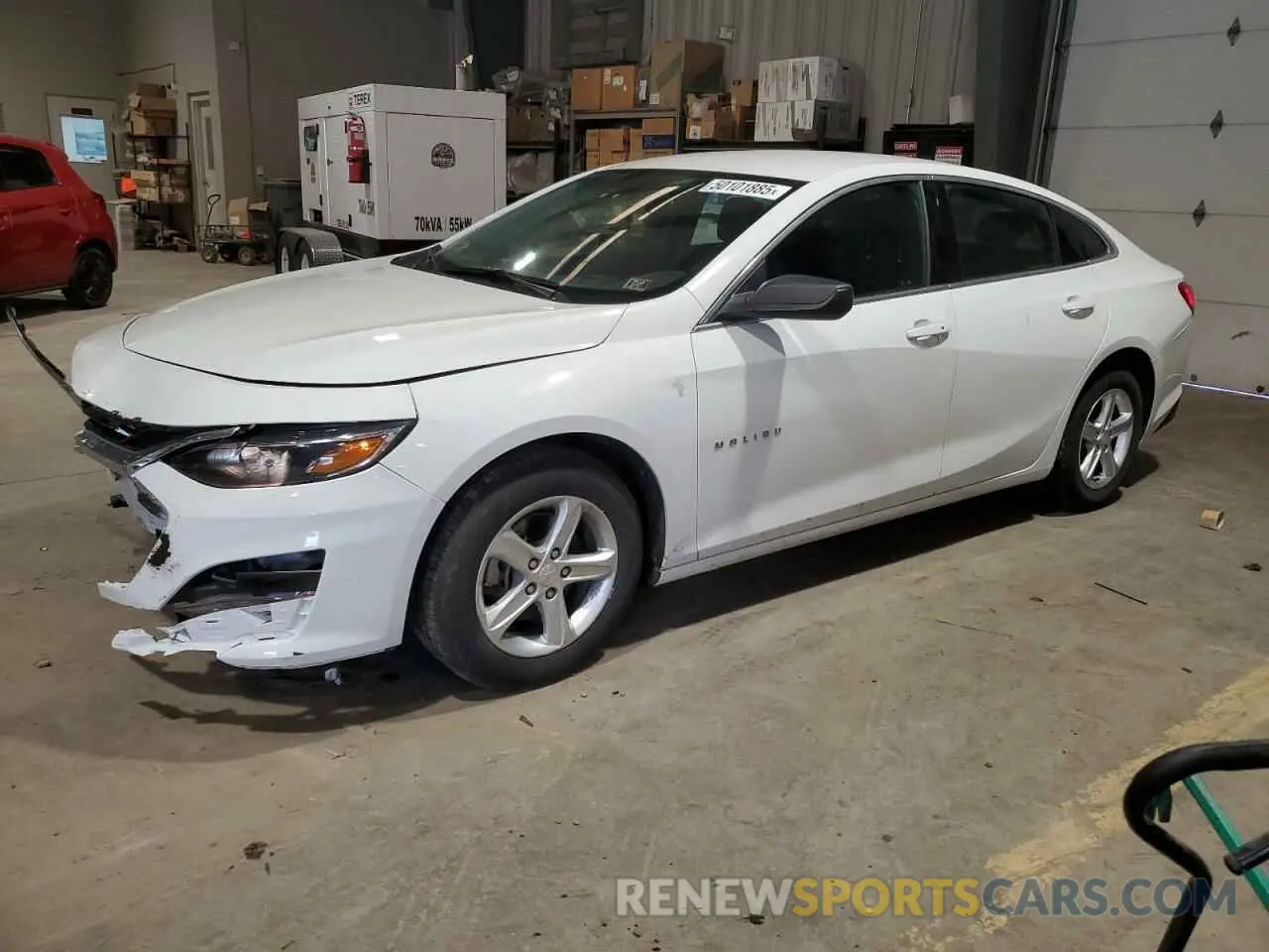 1 Photograph of a damaged car 1G1ZC5ST7PF155700 CHEVROLET MALIBU 2023
