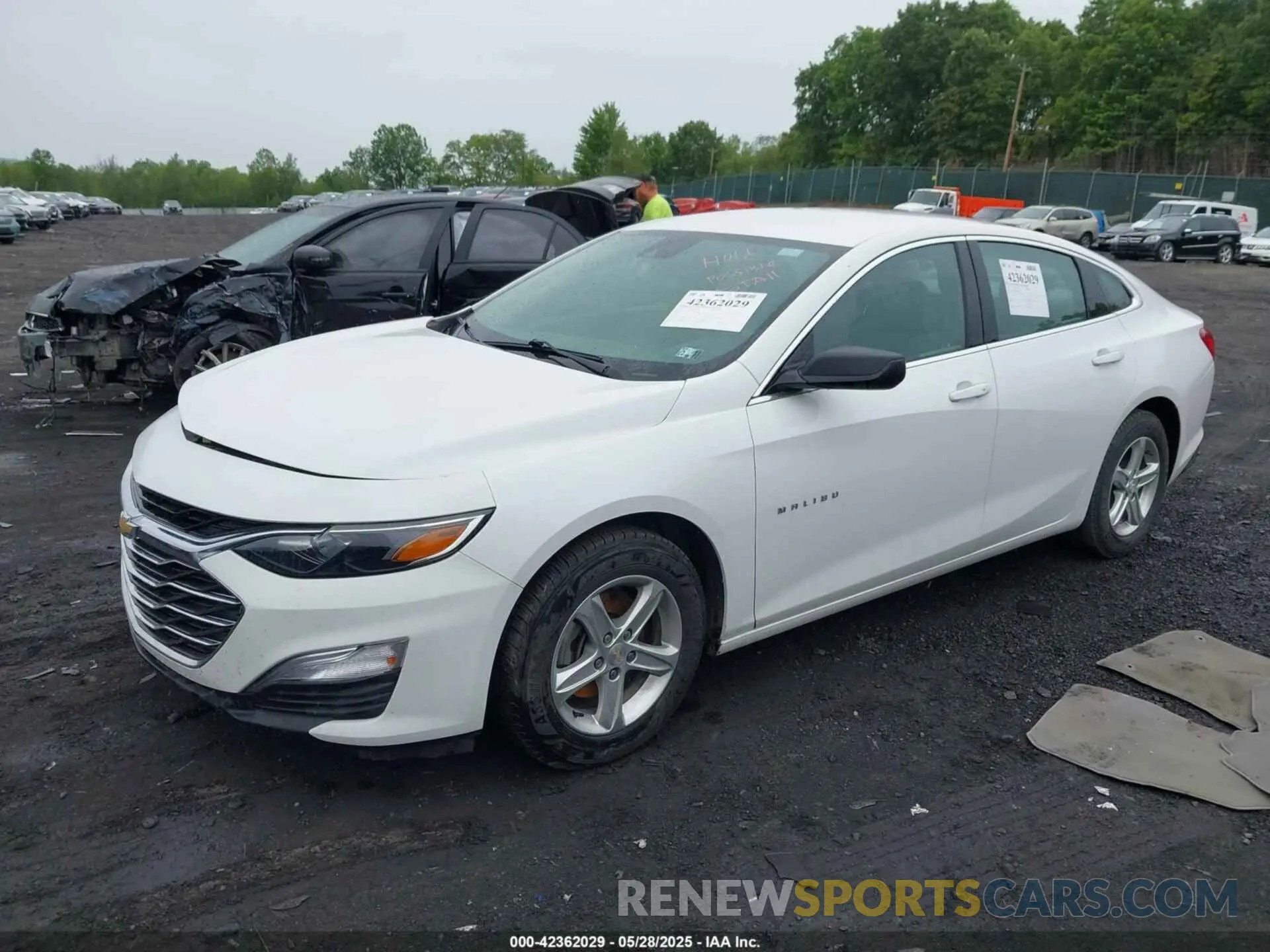 2 Photograph of a damaged car 1G1ZC5ST8PF112032 CHEVROLET MALIBU 2023