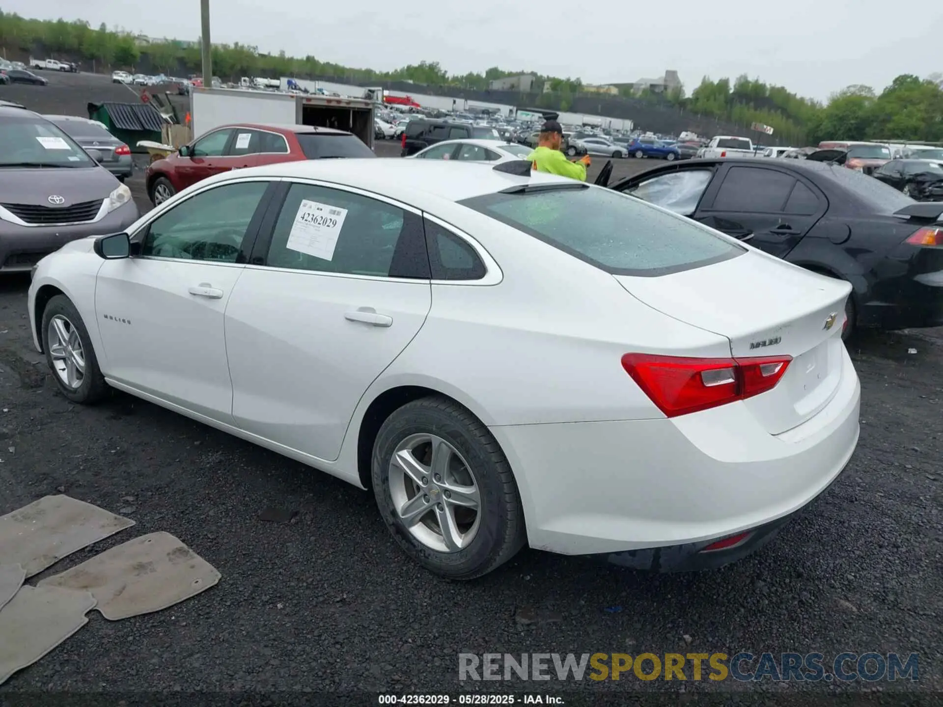 3 Photograph of a damaged car 1G1ZC5ST8PF112032 CHEVROLET MALIBU 2023