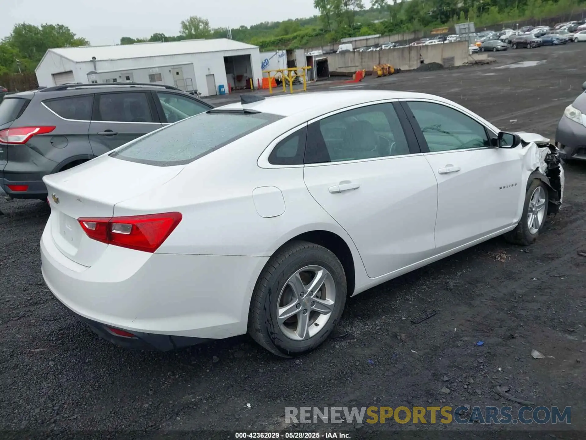 4 Photograph of a damaged car 1G1ZC5ST8PF112032 CHEVROLET MALIBU 2023