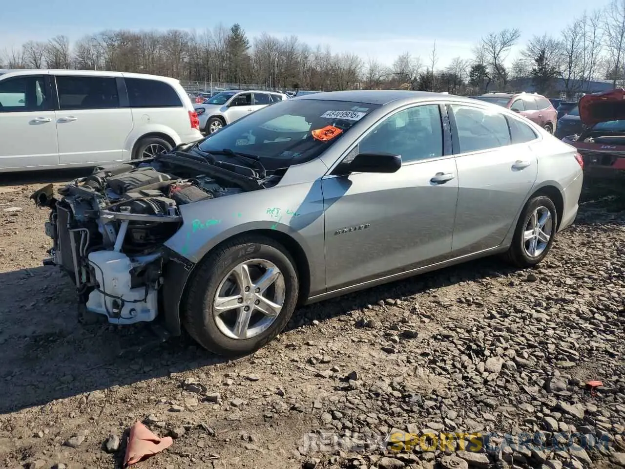 1 Photograph of a damaged car 1G1ZC5ST8PF152630 CHEVROLET MALIBU 2023
