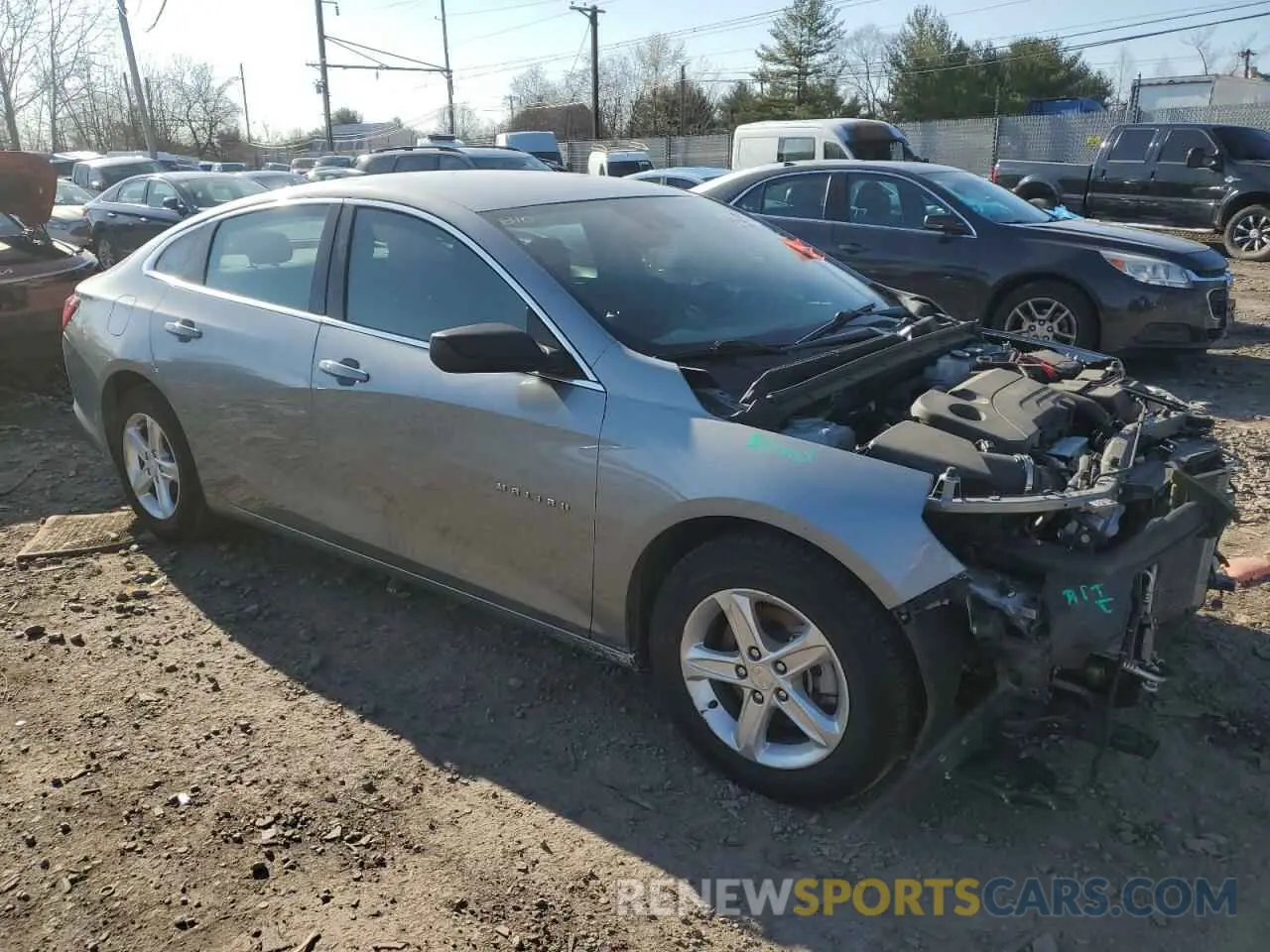 4 Photograph of a damaged car 1G1ZC5ST8PF152630 CHEVROLET MALIBU 2023