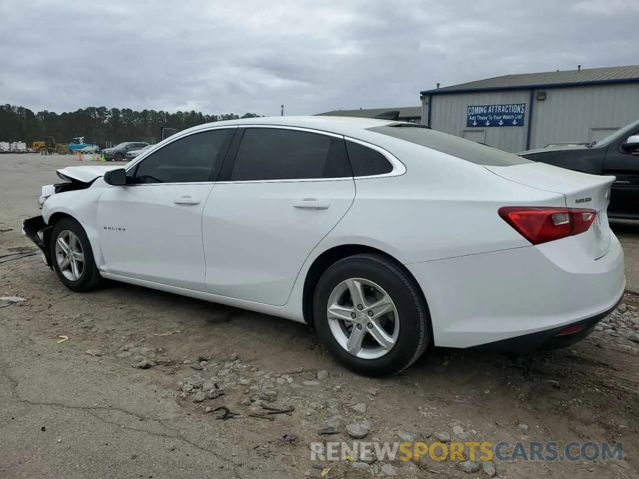 2 Photograph of a damaged car 1G1ZC5ST9PF115294 CHEVROLET MALIBU 2023