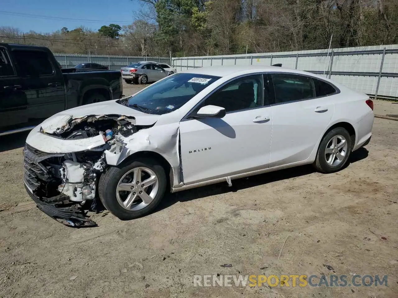 1 Photograph of a damaged car 1G1ZC5ST9PF150479 CHEVROLET MALIBU 2023