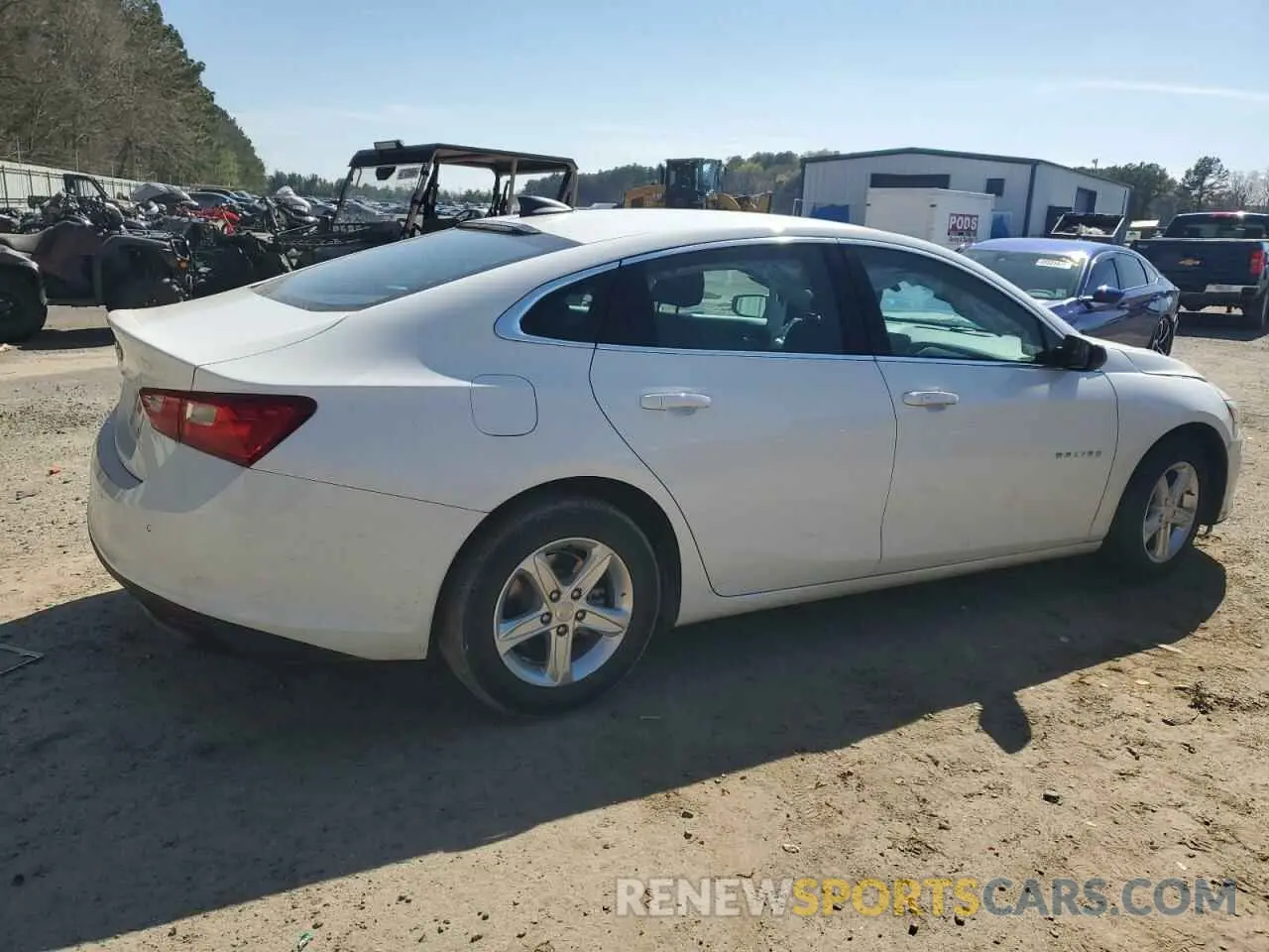 3 Photograph of a damaged car 1G1ZC5ST9PF150479 CHEVROLET MALIBU 2023