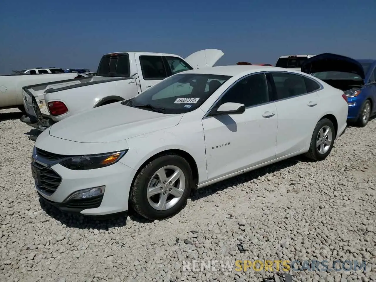1 Photograph of a damaged car 1G1ZC5ST9PF153169 CHEVROLET MALIBU 2023