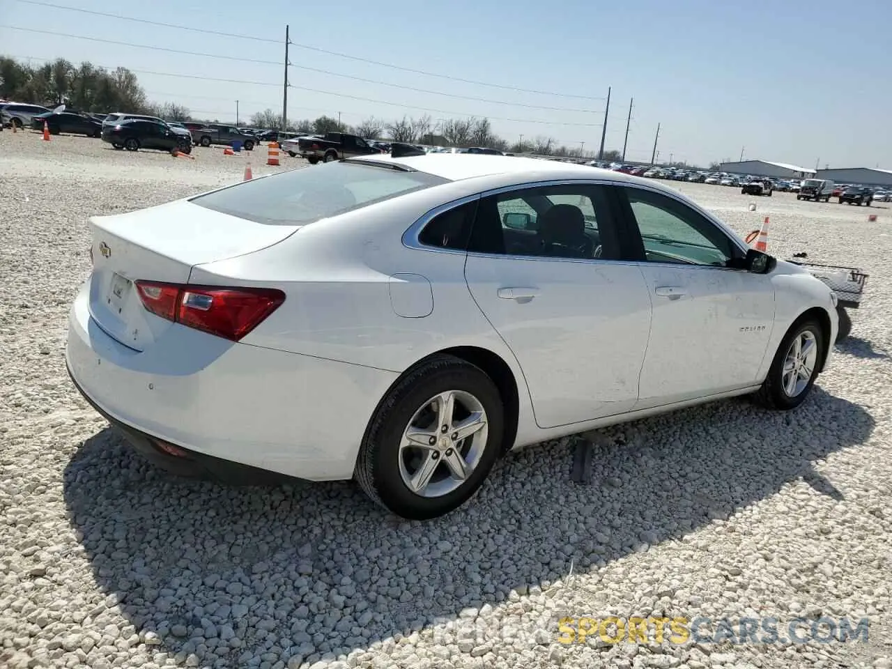 3 Photograph of a damaged car 1G1ZC5ST9PF153169 CHEVROLET MALIBU 2023