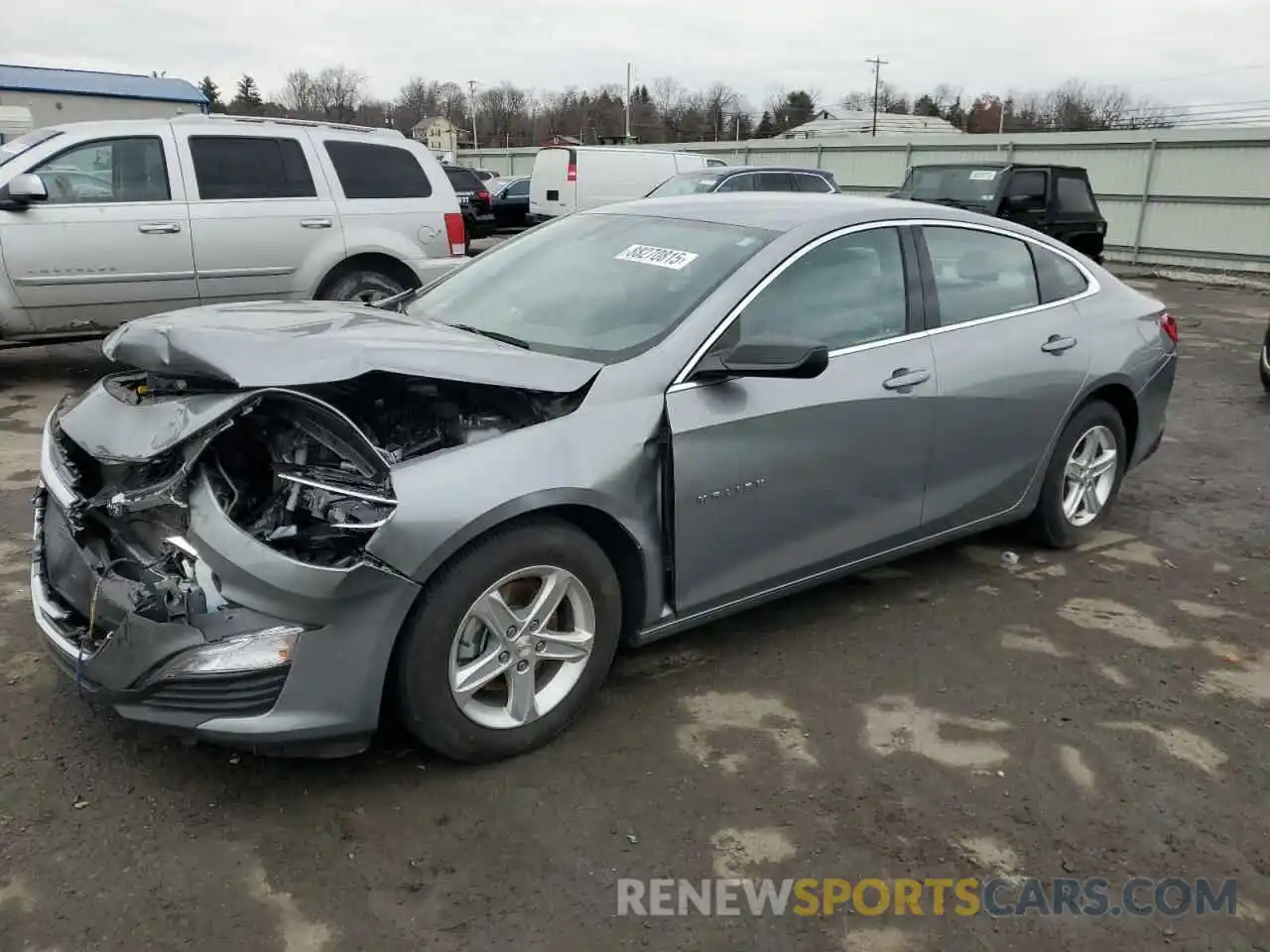 1 Photograph of a damaged car 1G1ZC5ST9PF156704 CHEVROLET MALIBU 2023