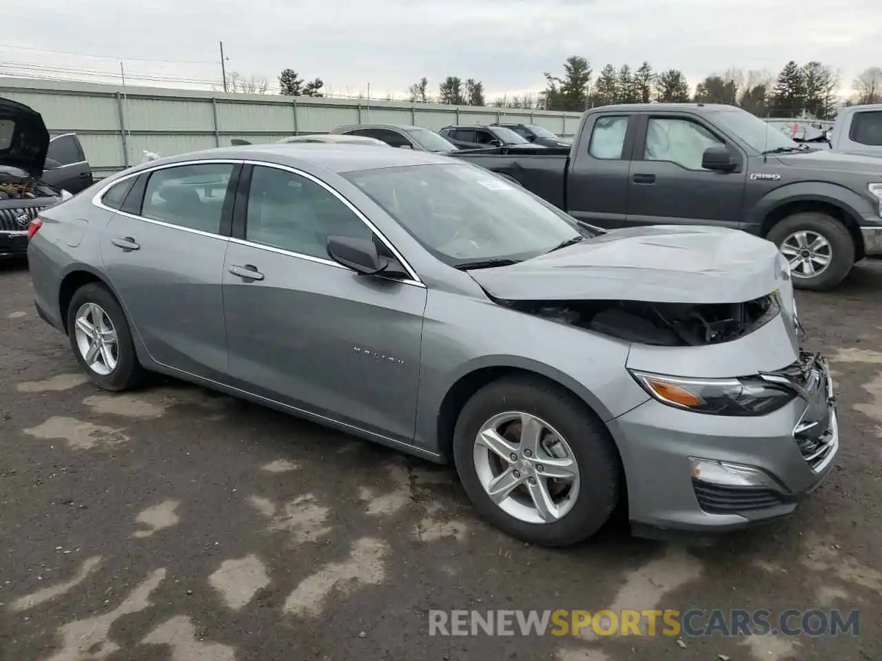 4 Photograph of a damaged car 1G1ZC5ST9PF156704 CHEVROLET MALIBU 2023