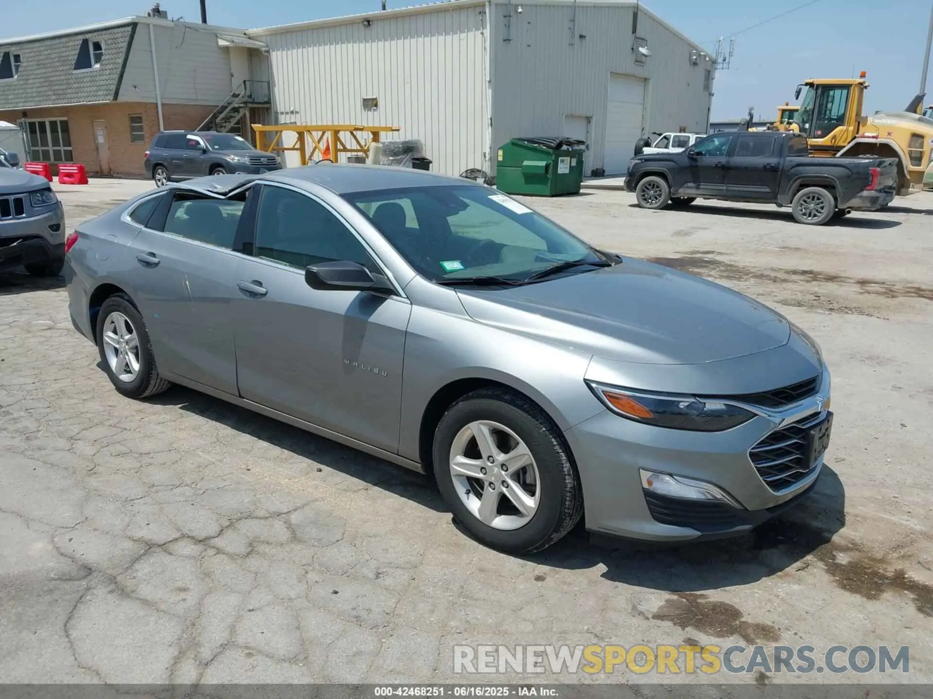 1 Photograph of a damaged car 1G1ZC5ST9PF172840 CHEVROLET MALIBU 2023