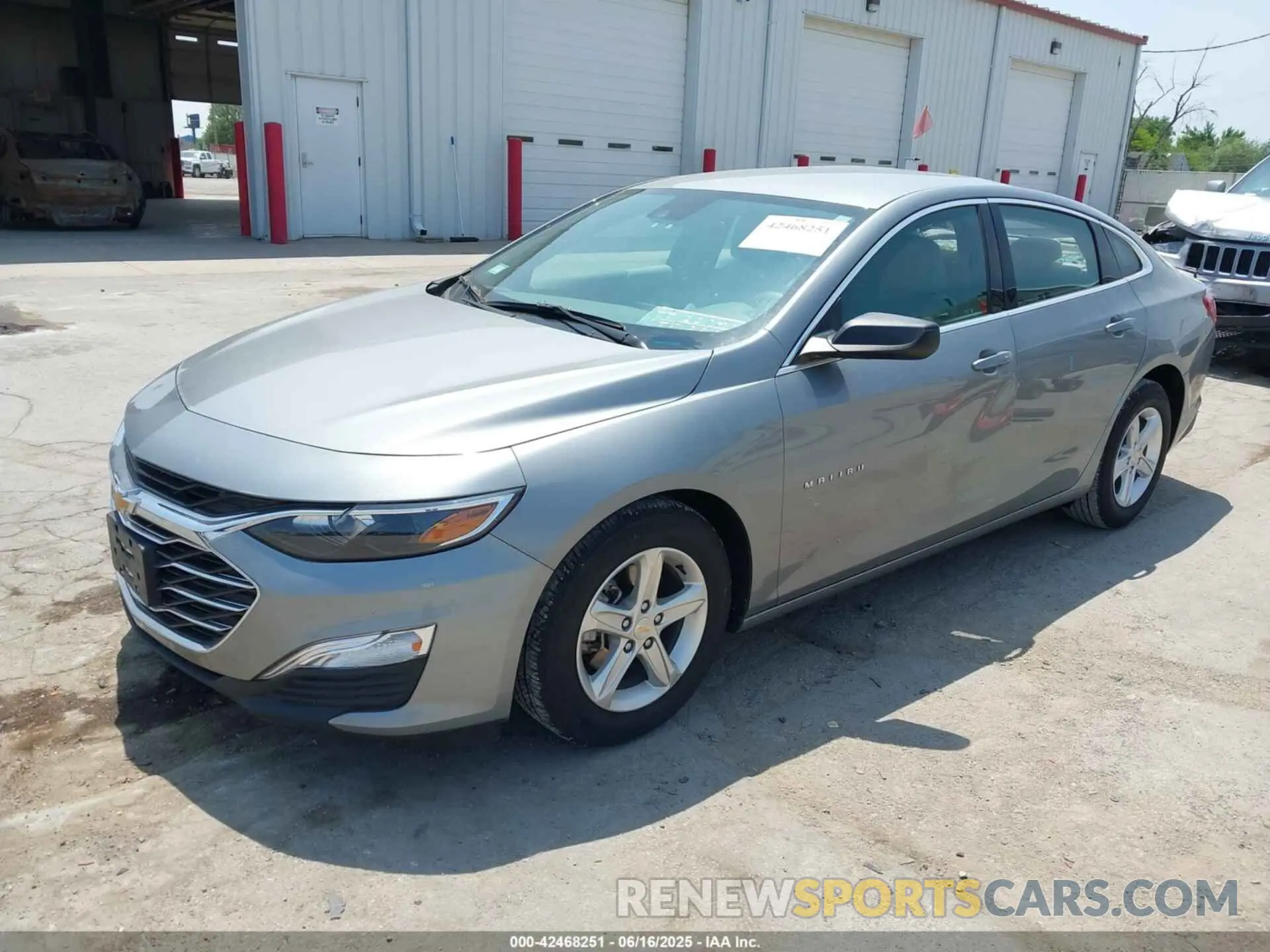 2 Photograph of a damaged car 1G1ZC5ST9PF172840 CHEVROLET MALIBU 2023