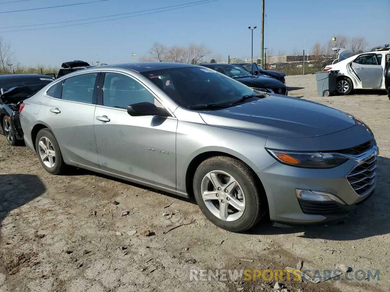 4 Photograph of a damaged car 1G1ZC5STXPF156517 CHEVROLET MALIBU 2023
