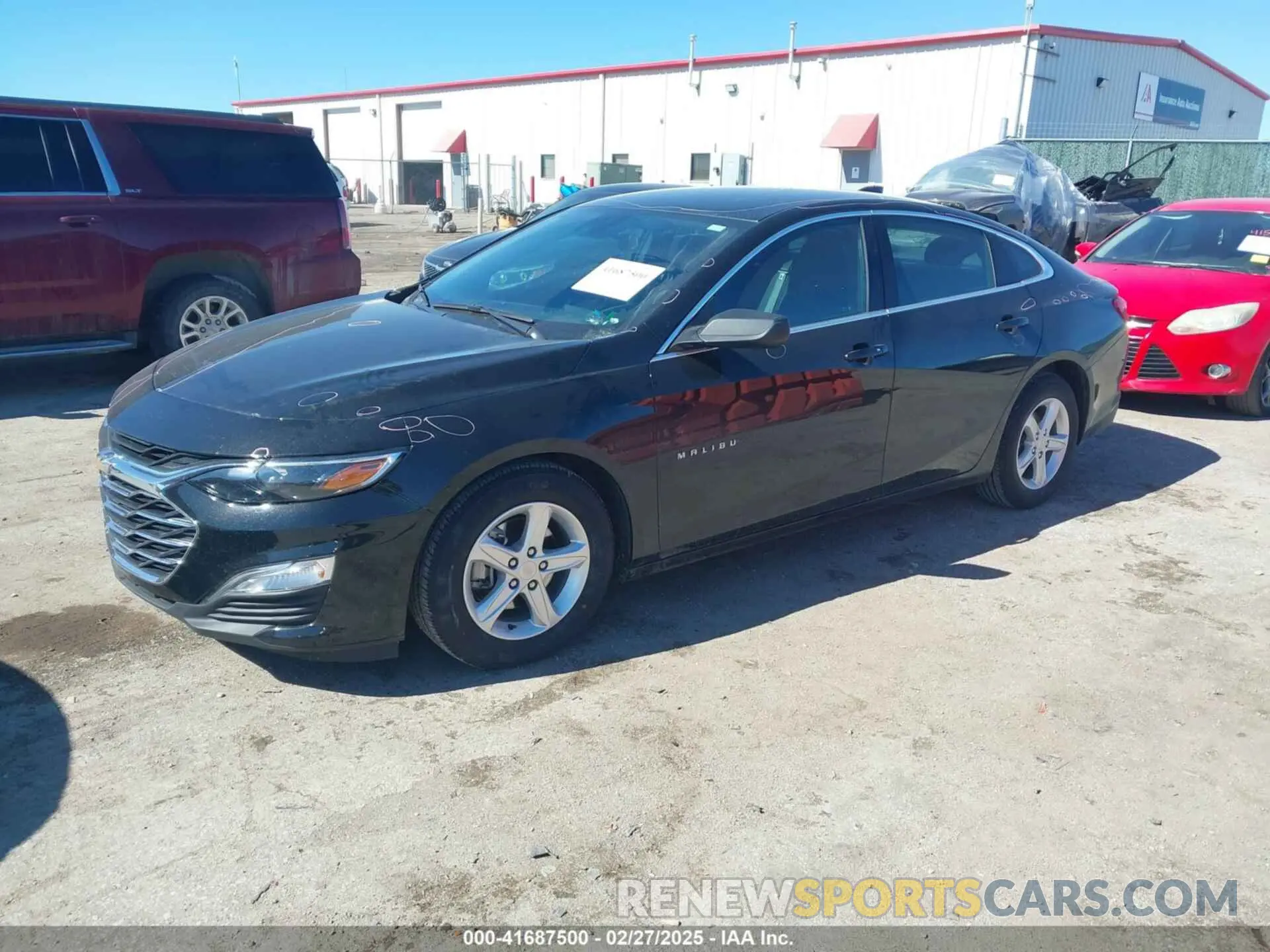 2 Photograph of a damaged car 1G1ZC5STXPF244872 CHEVROLET MALIBU 2023
