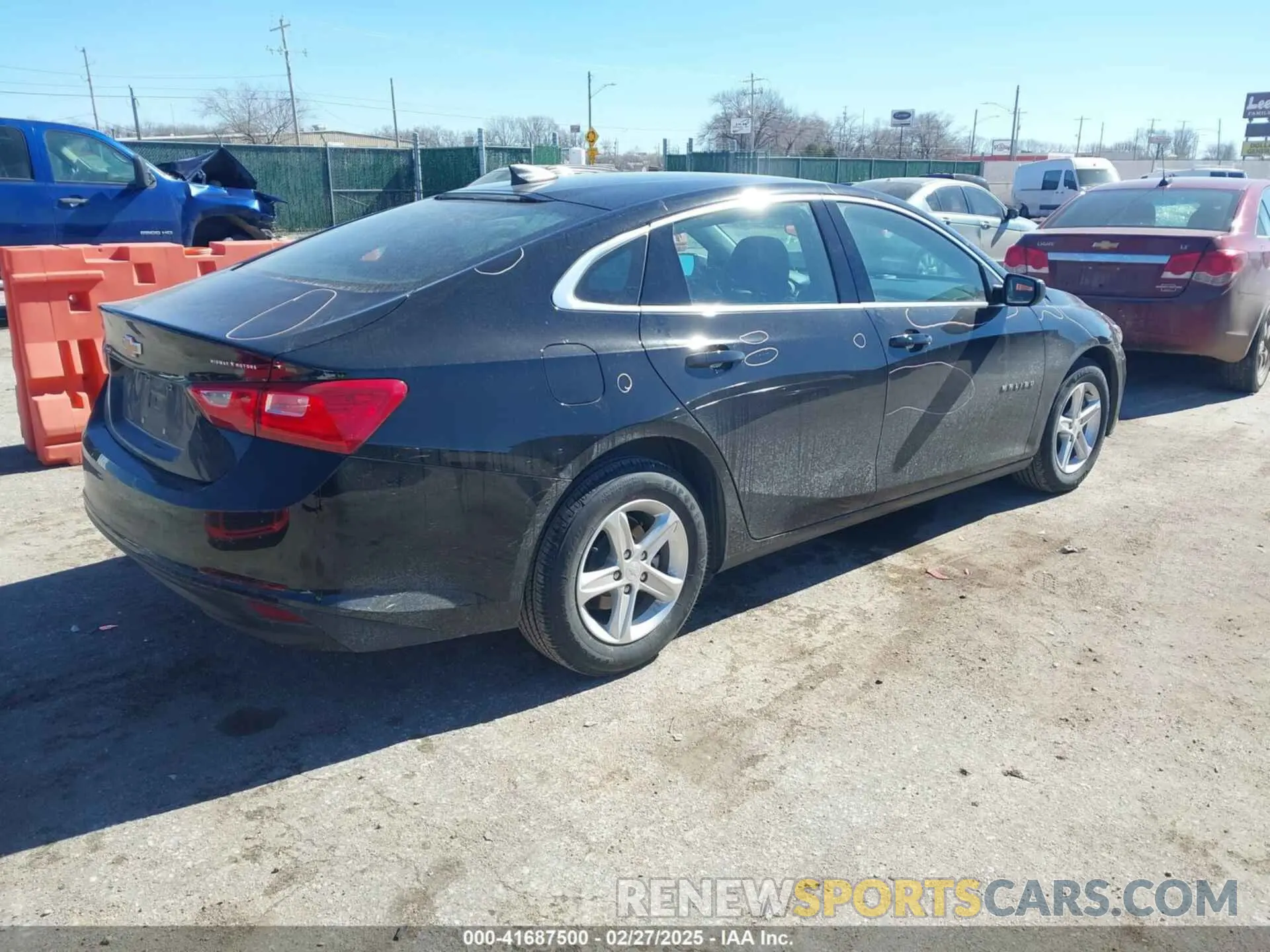 4 Photograph of a damaged car 1G1ZC5STXPF244872 CHEVROLET MALIBU 2023