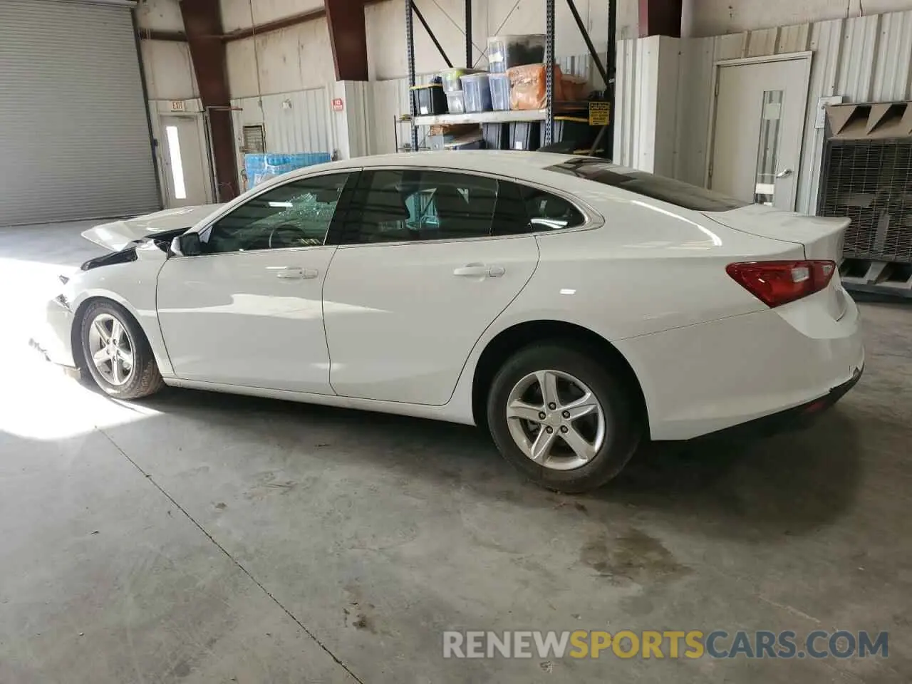 2 Photograph of a damaged car 1G1ZC5STXPF251255 CHEVROLET MALIBU 2023