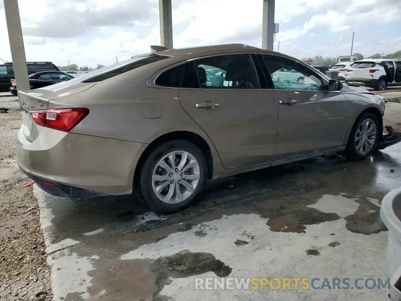 3 Photograph of a damaged car 1G1ZD5ST0PF136953 CHEVROLET MALIBU 2023