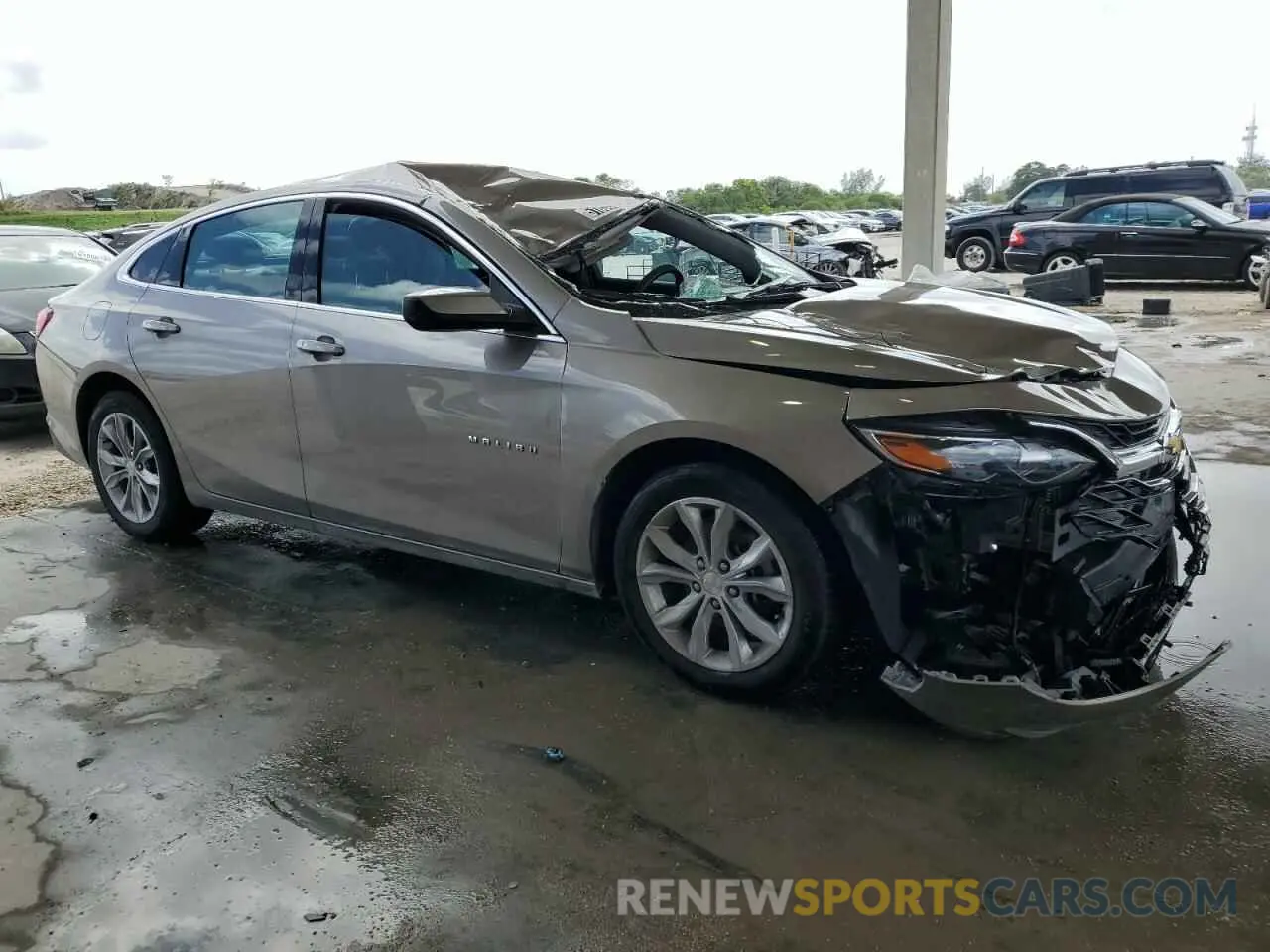 4 Photograph of a damaged car 1G1ZD5ST0PF136953 CHEVROLET MALIBU 2023