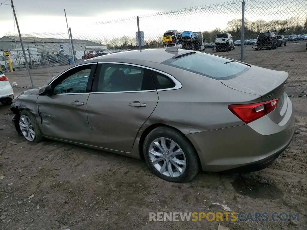 2 Photograph of a damaged car 1G1ZD5ST0PF137410 CHEVROLET MALIBU 2023