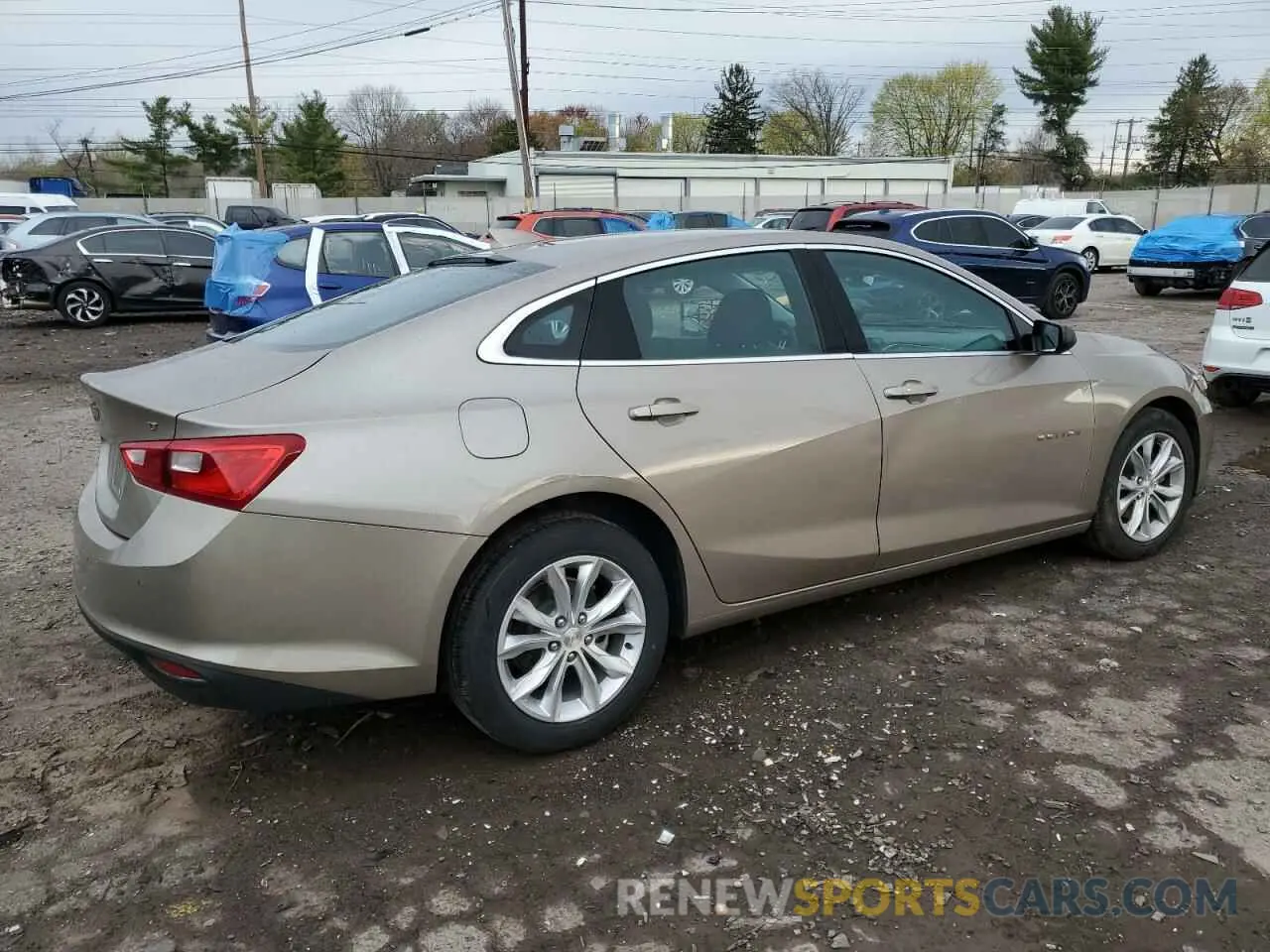 3 Photograph of a damaged car 1G1ZD5ST0PF137410 CHEVROLET MALIBU 2023