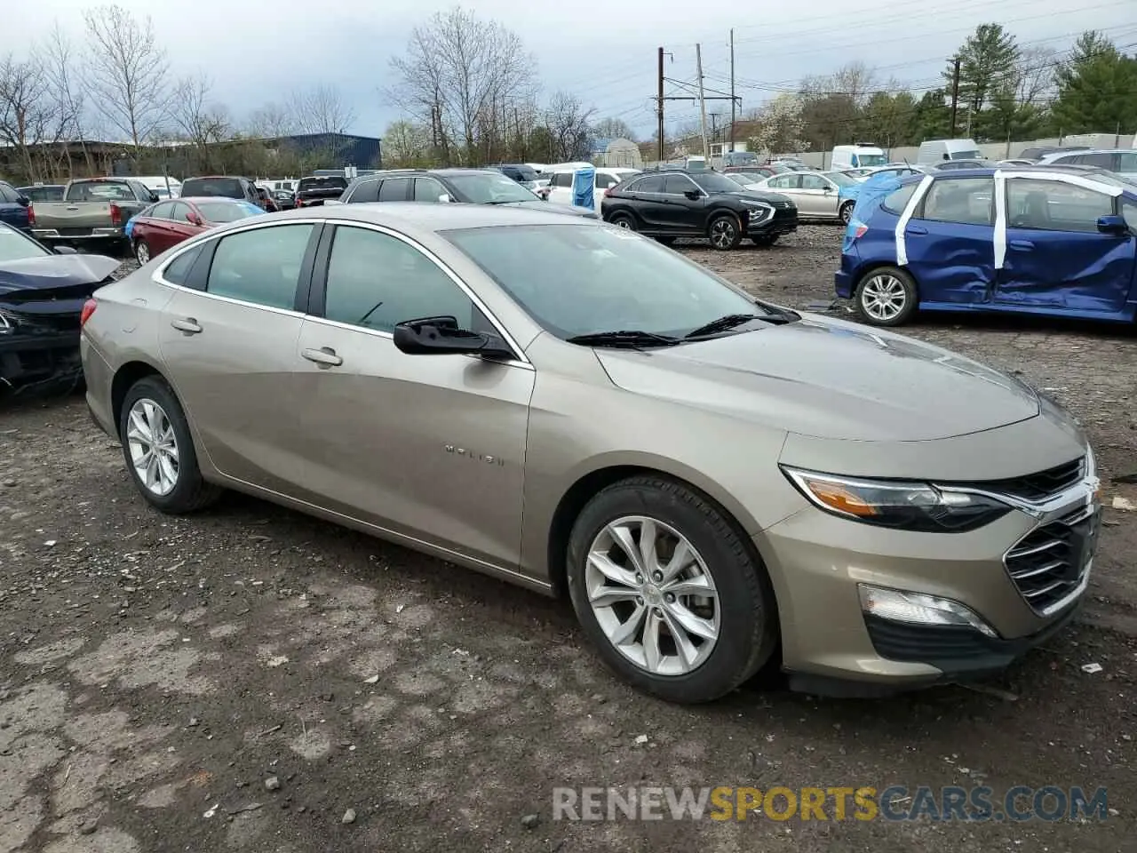 4 Photograph of a damaged car 1G1ZD5ST0PF137410 CHEVROLET MALIBU 2023