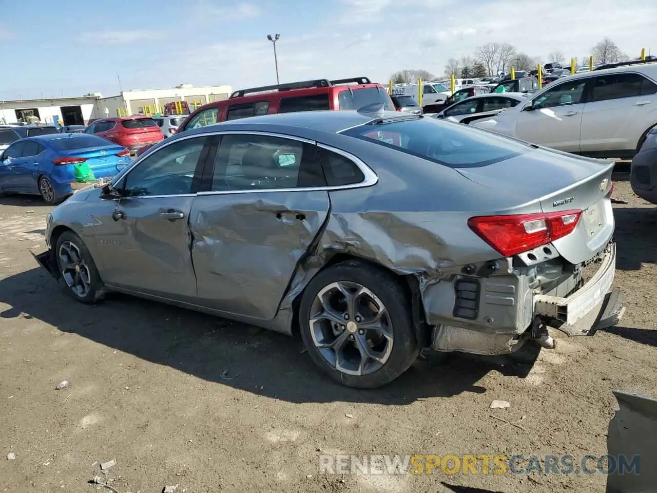 2 Photograph of a damaged car 1G1ZD5ST0PF145054 CHEVROLET MALIBU 2023
