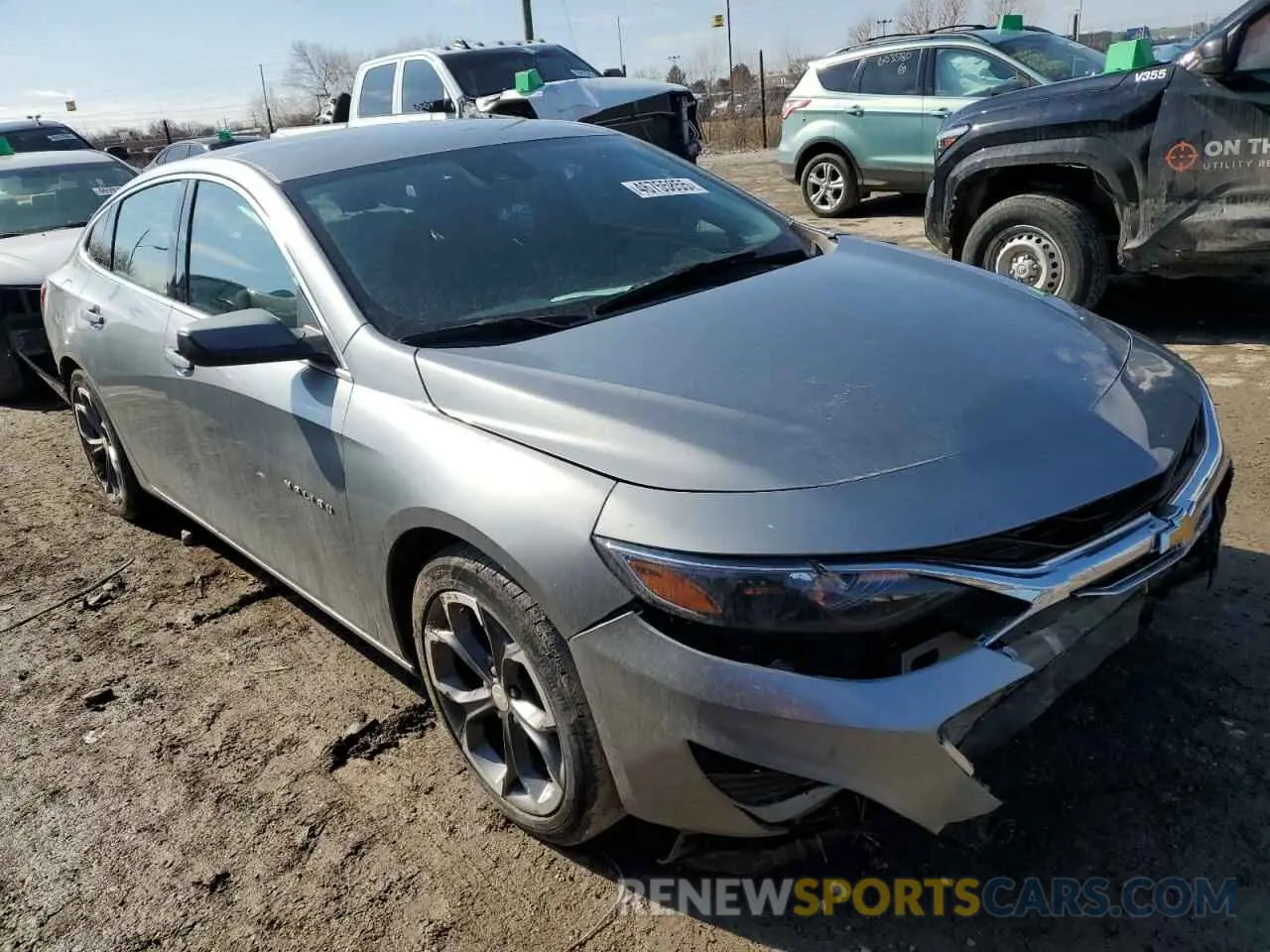 4 Photograph of a damaged car 1G1ZD5ST0PF145054 CHEVROLET MALIBU 2023