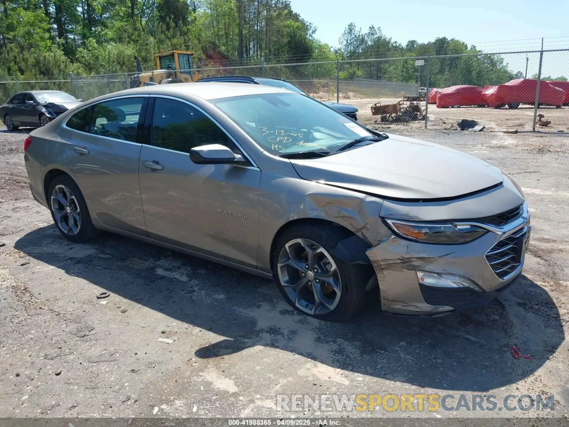 1 Photograph of a damaged car 1G1ZD5ST0PF180709 CHEVROLET MALIBU 2023
