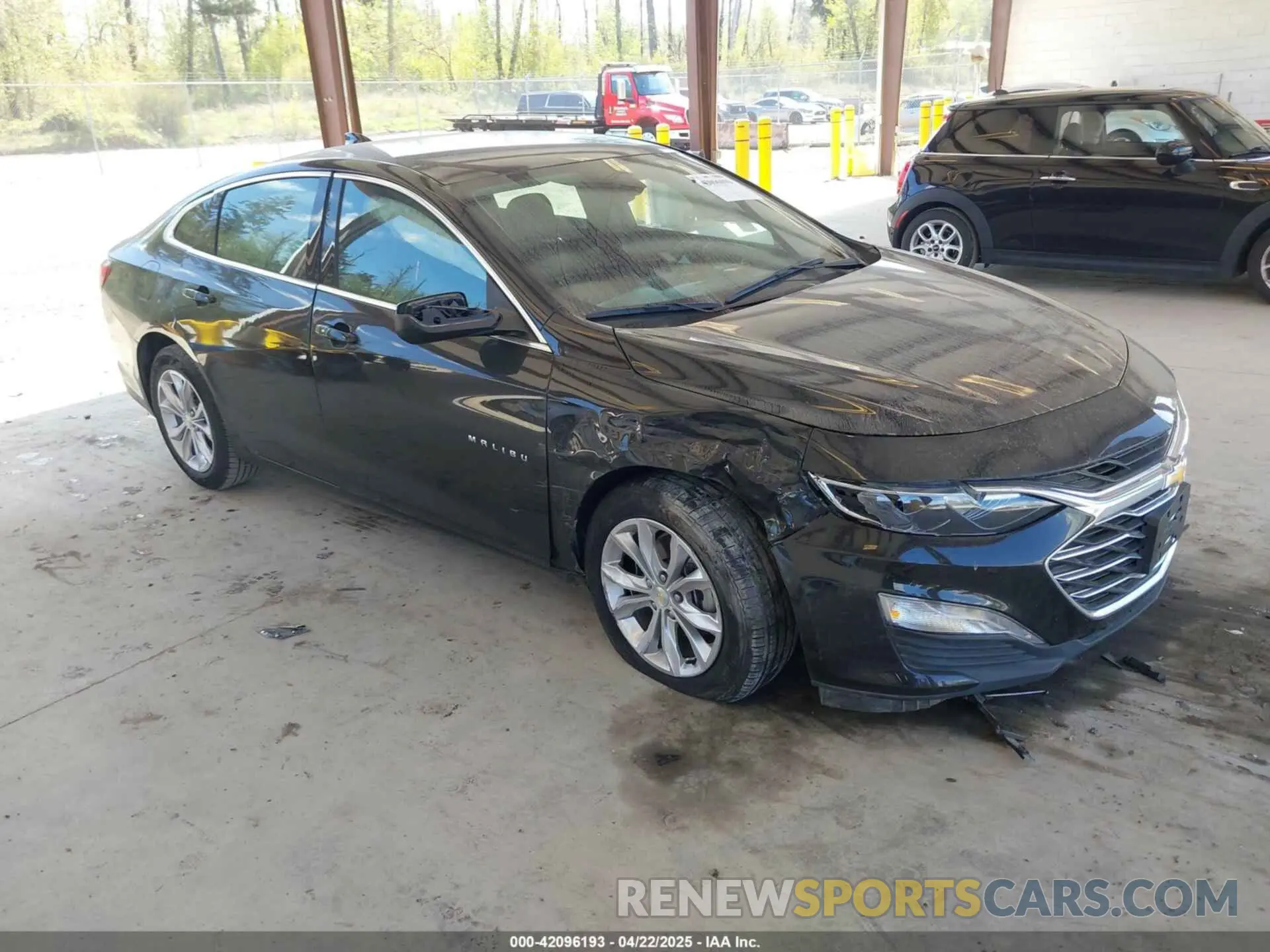 1 Photograph of a damaged car 1G1ZD5ST0PF184484 CHEVROLET MALIBU 2023