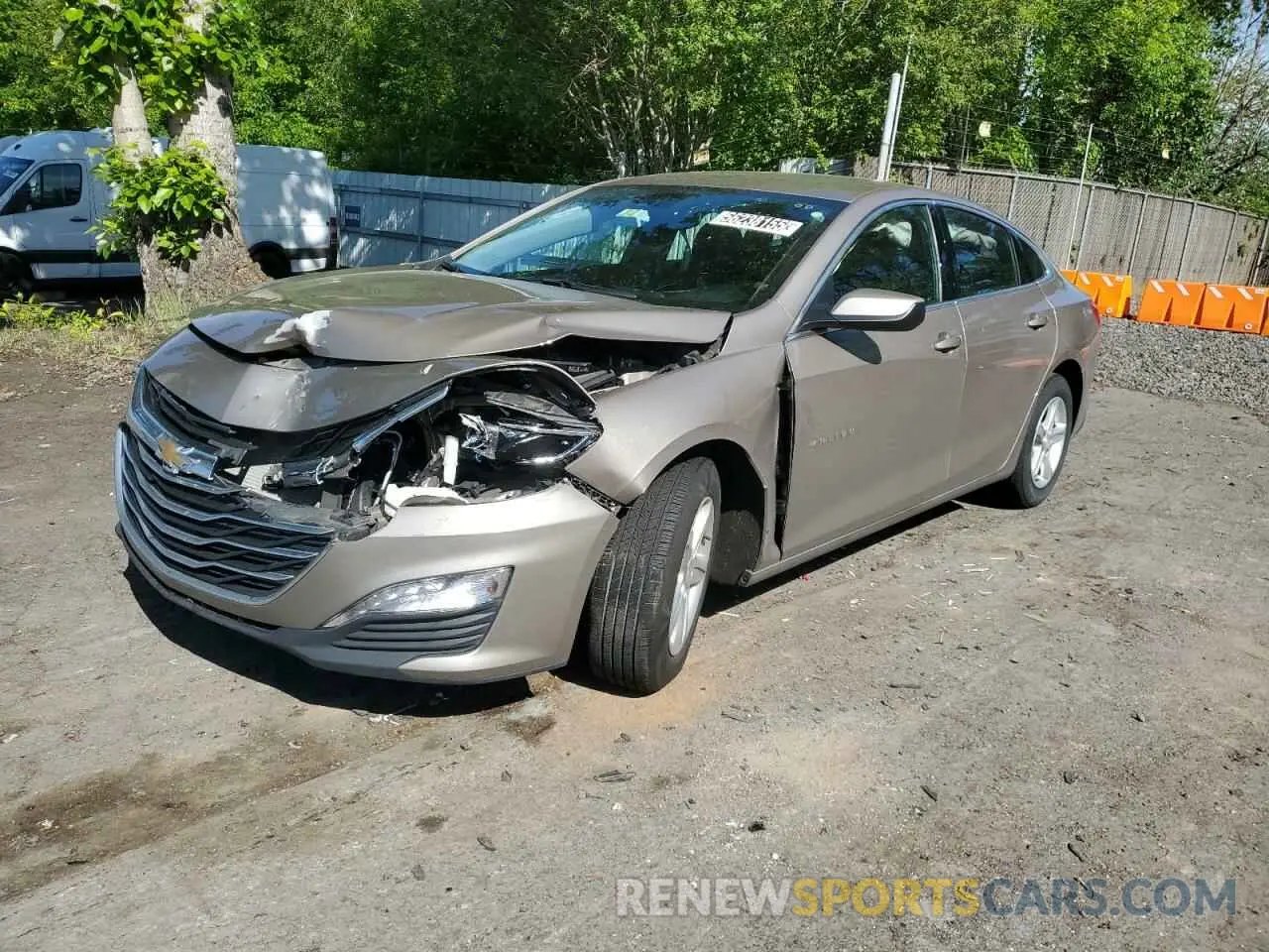 1 Photograph of a damaged car 1G1ZD5ST0PF190009 CHEVROLET MALIBU 2023