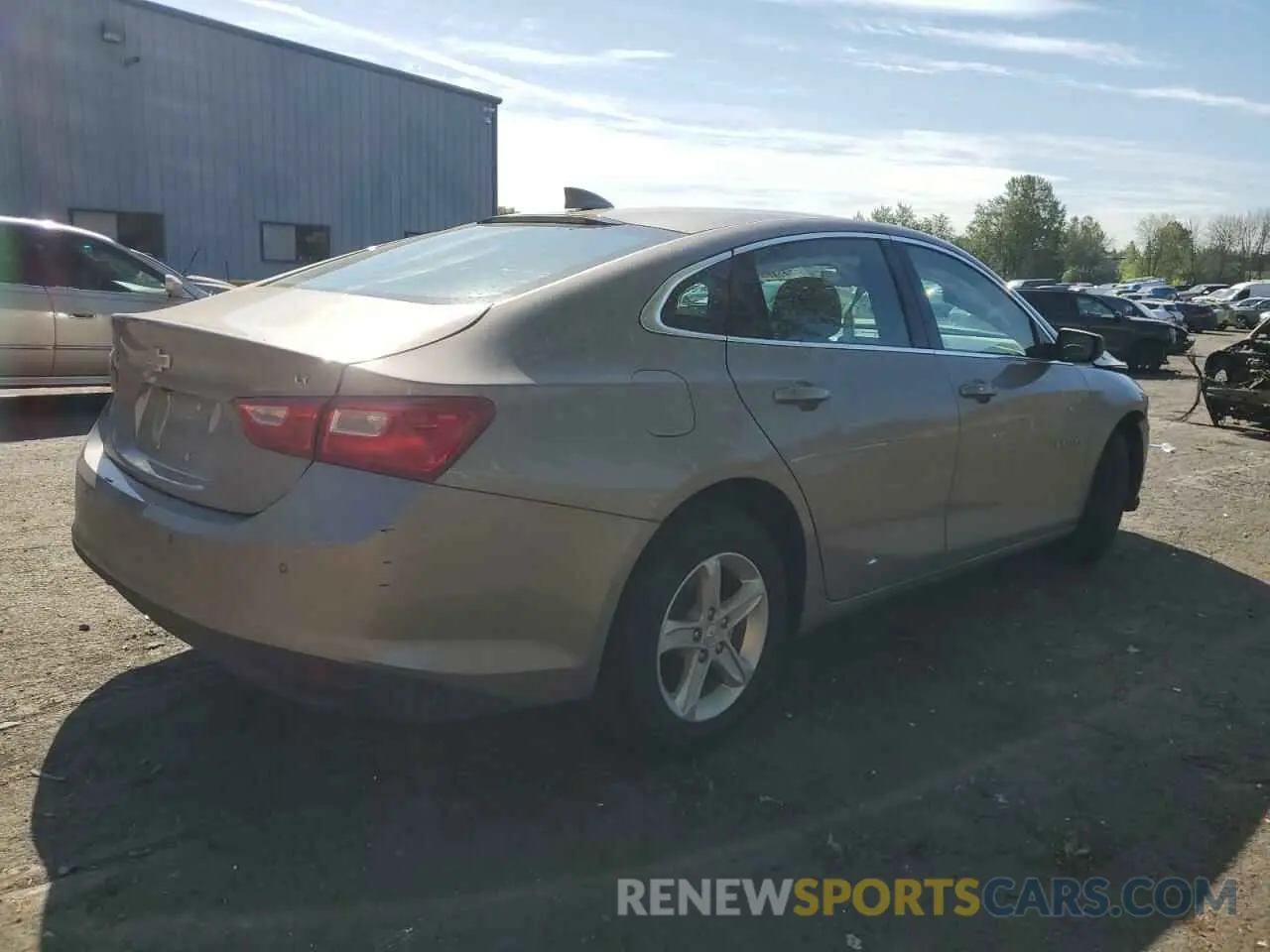 3 Photograph of a damaged car 1G1ZD5ST0PF190009 CHEVROLET MALIBU 2023