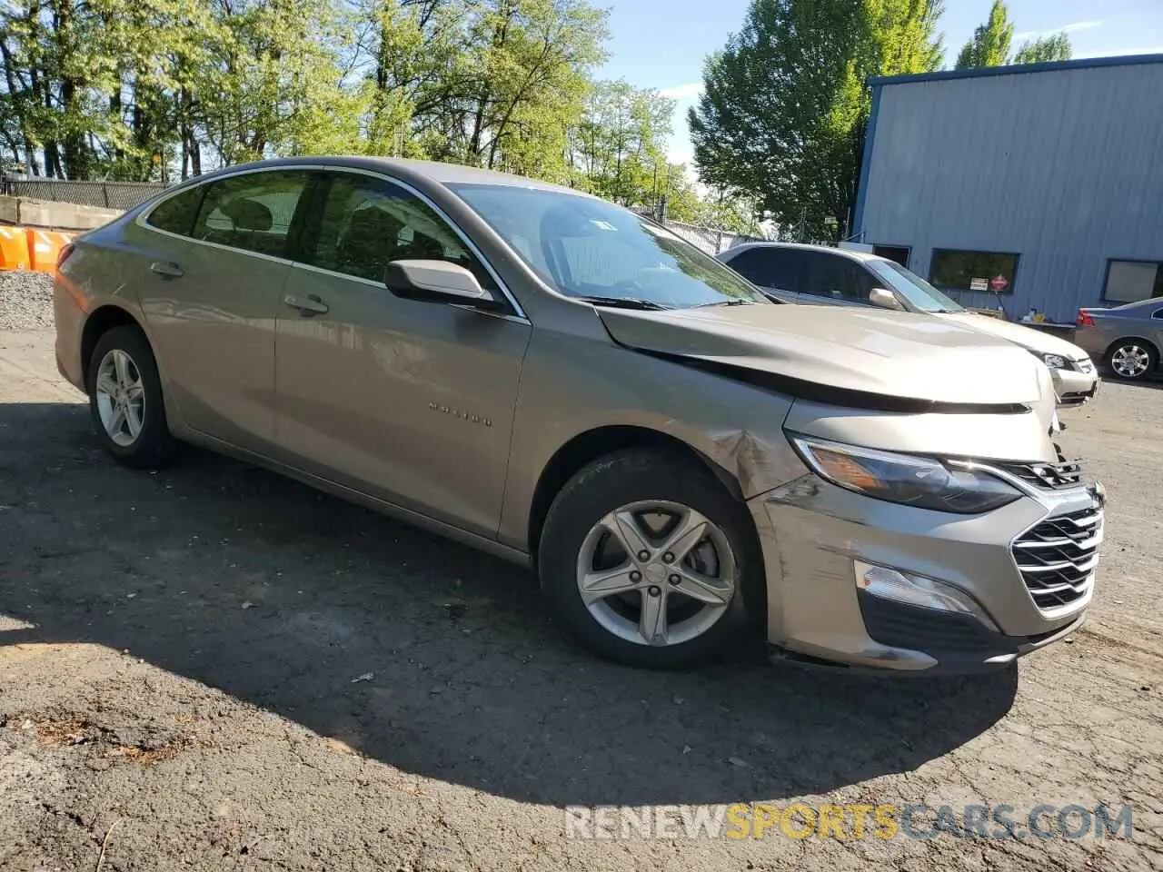 4 Photograph of a damaged car 1G1ZD5ST0PF190009 CHEVROLET MALIBU 2023