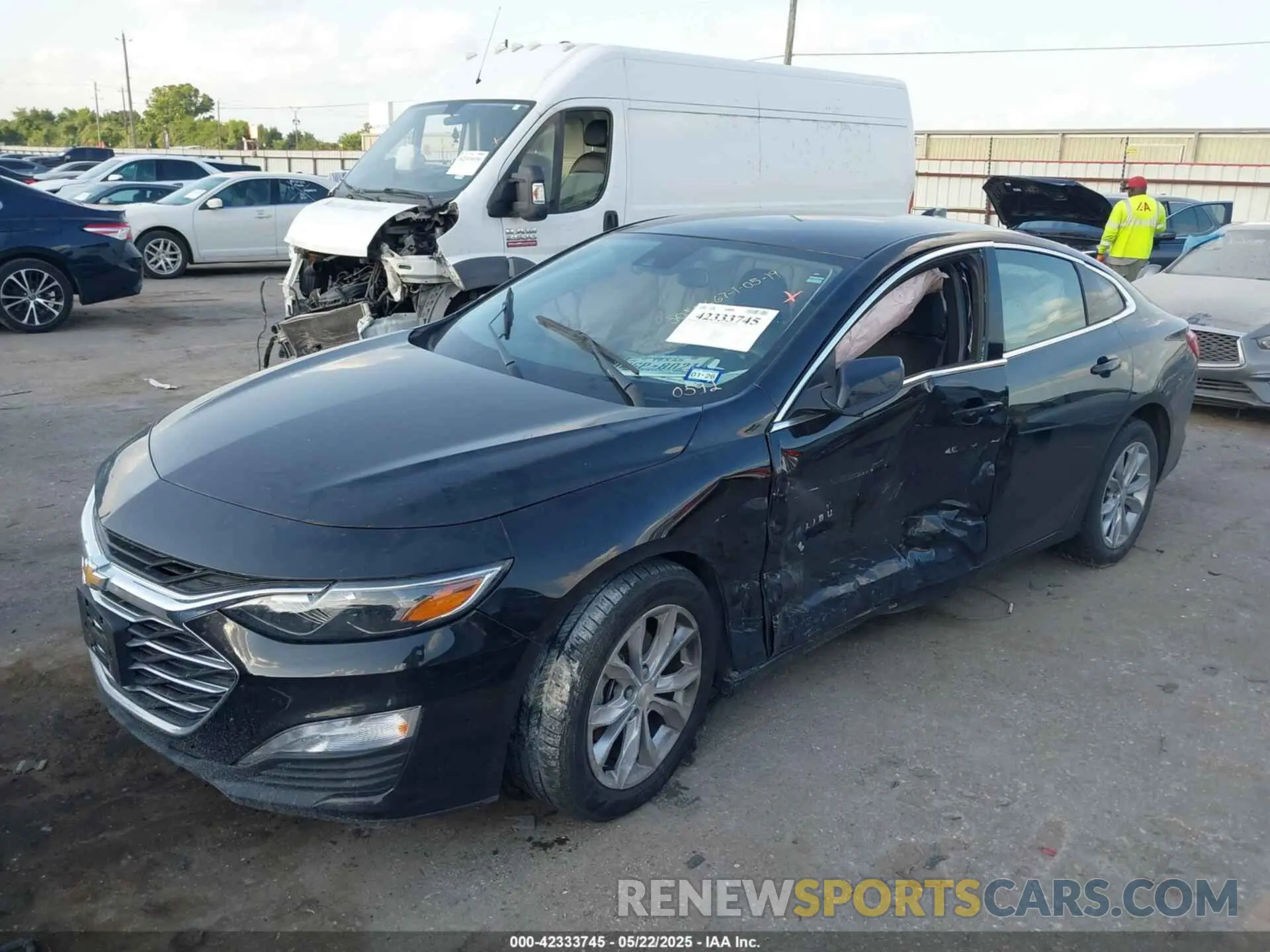 2 Photograph of a damaged car 1G1ZD5ST0PF190592 CHEVROLET MALIBU 2023