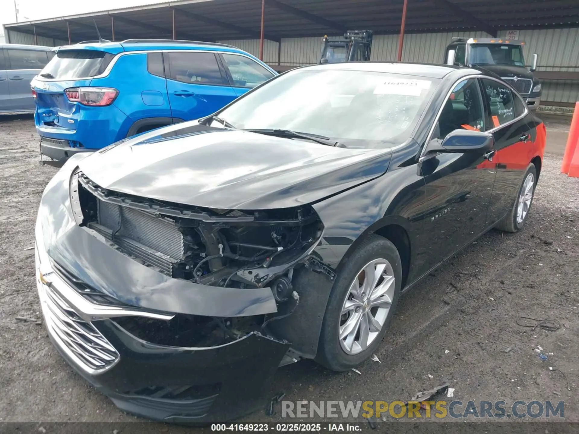 2 Photograph of a damaged car 1G1ZD5ST0PF207360 CHEVROLET MALIBU 2023