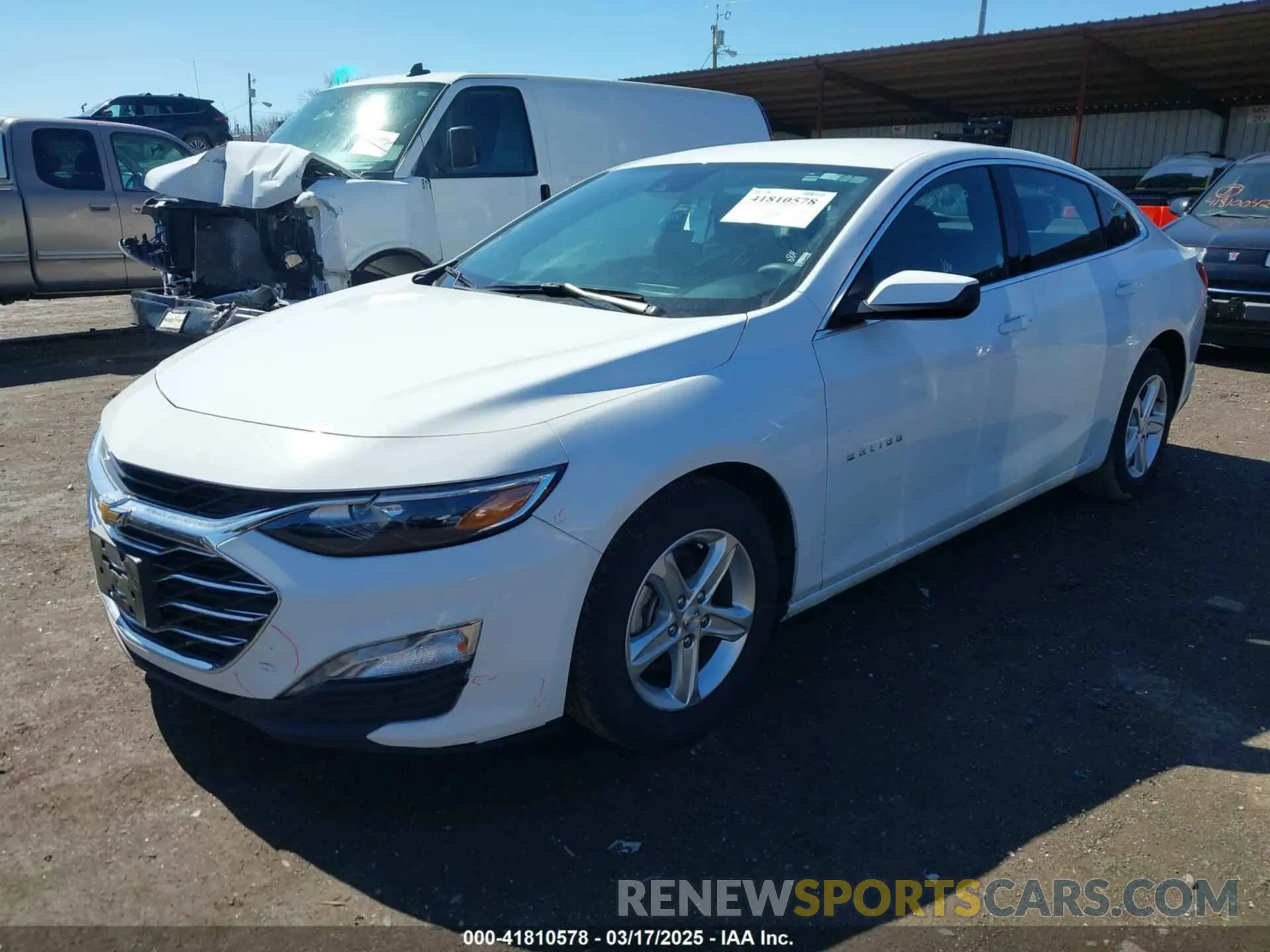 2 Photograph of a damaged car 1G1ZD5ST0PF208248 CHEVROLET MALIBU 2023