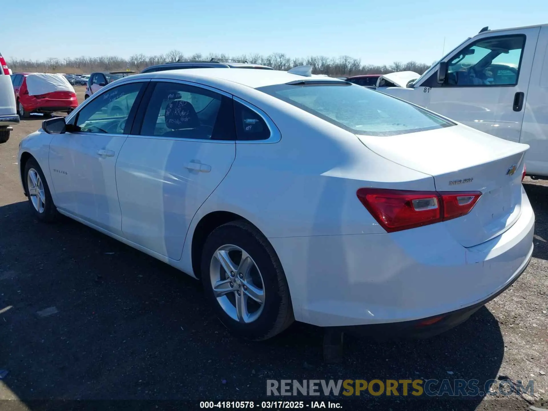 3 Photograph of a damaged car 1G1ZD5ST0PF208248 CHEVROLET MALIBU 2023