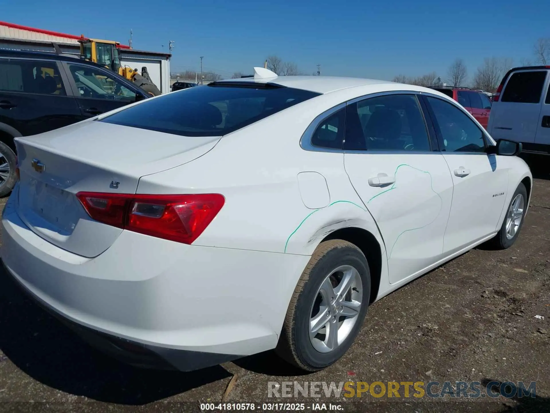 4 Photograph of a damaged car 1G1ZD5ST0PF208248 CHEVROLET MALIBU 2023