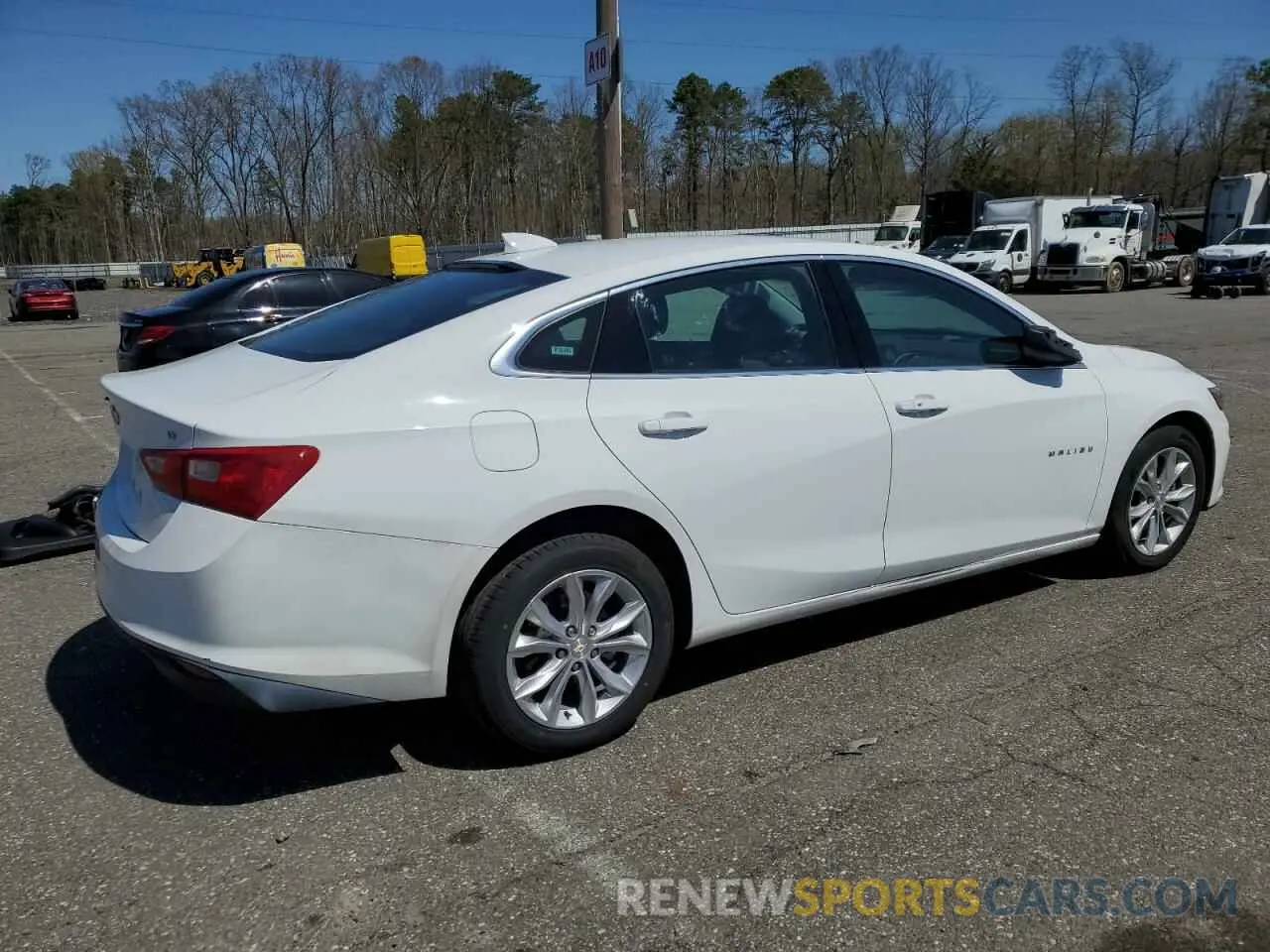 3 Photograph of a damaged car 1G1ZD5ST0PF231254 CHEVROLET MALIBU 2023