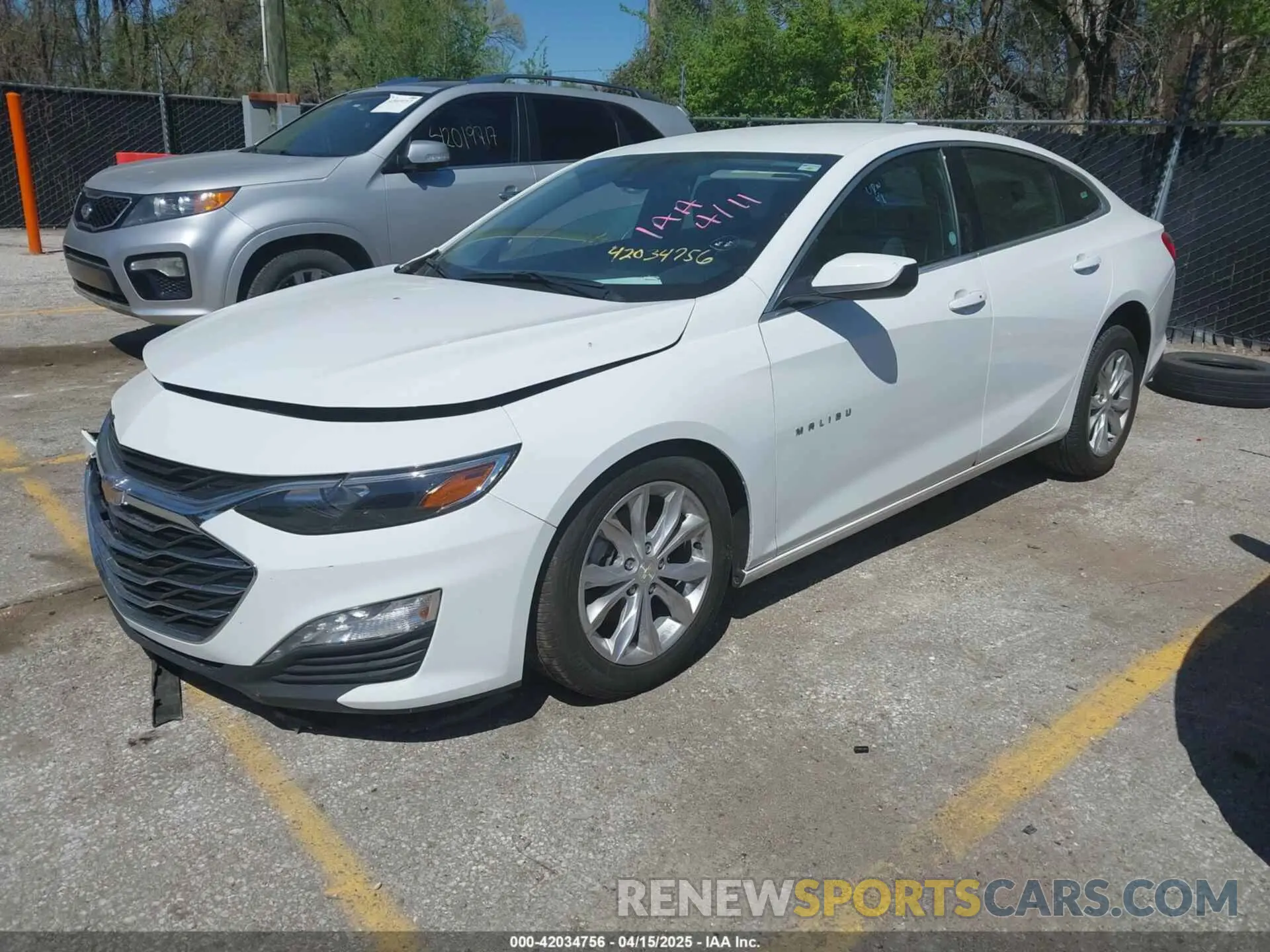 2 Photograph of a damaged car 1G1ZD5ST0PF235658 CHEVROLET MALIBU 2023