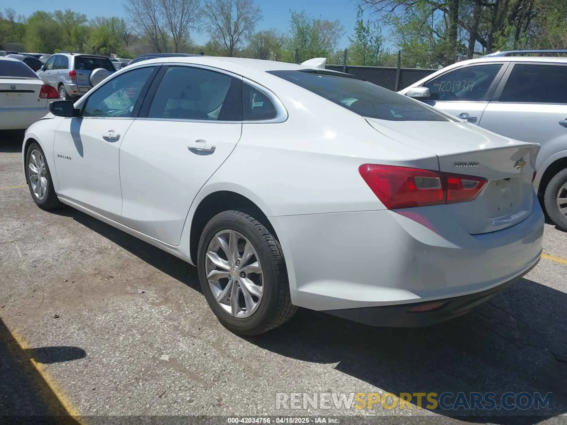 3 Photograph of a damaged car 1G1ZD5ST0PF235658 CHEVROLET MALIBU 2023